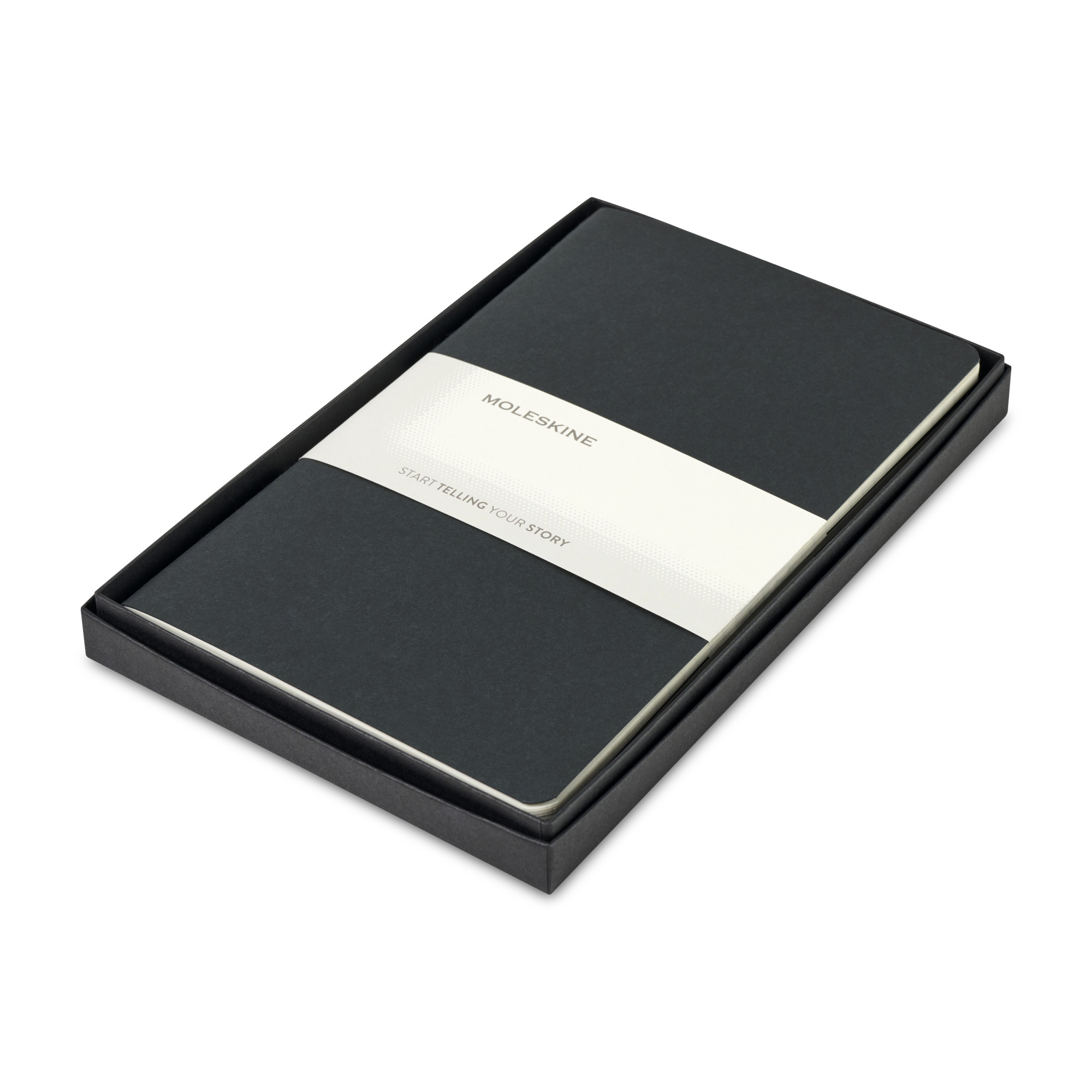 Picture of Moleskine Large Cahier Gift Set - Black