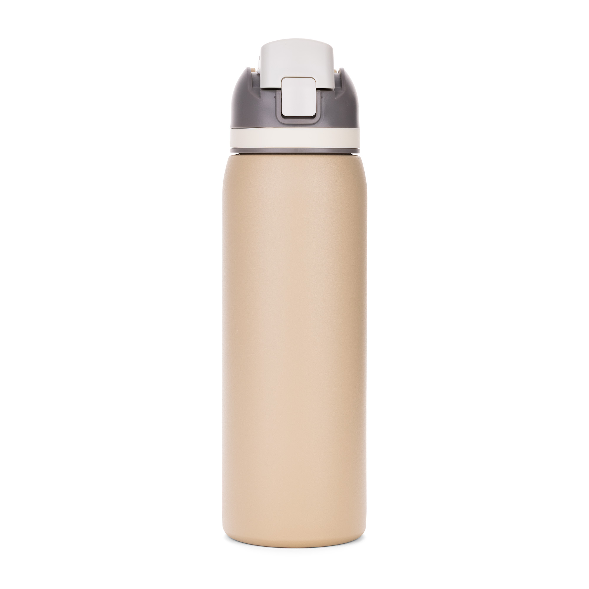 Picture of 27 Oz. Three-Toned Stainless Steel Straw Bottle