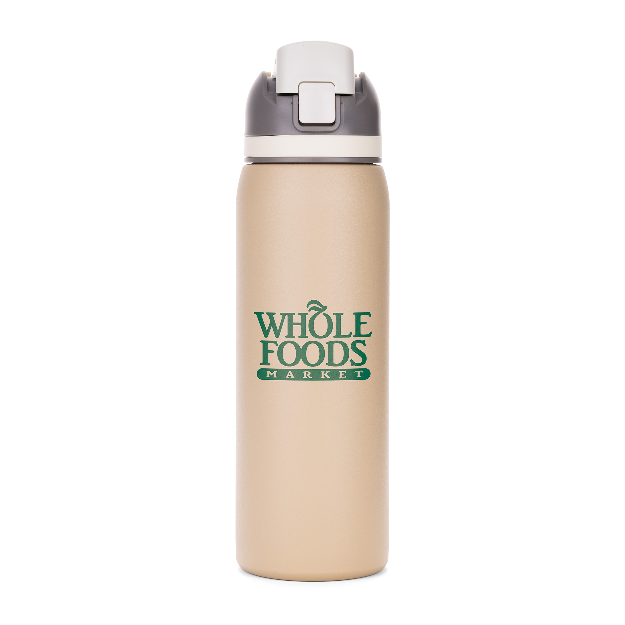 Picture of 27 Oz. Three-Toned Stainless Steel Straw Bottle