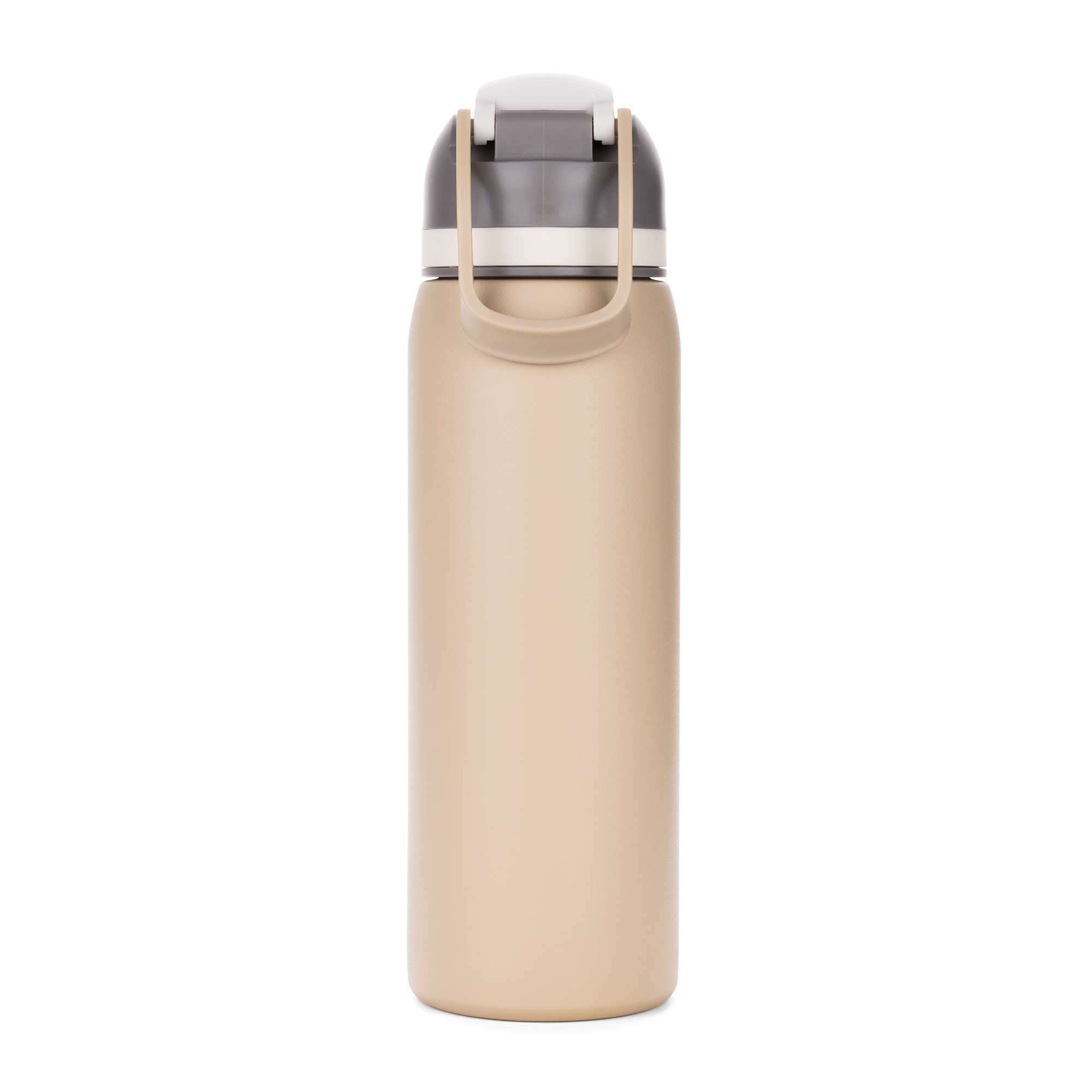 Picture of 27 Oz. Three-Toned Stainless Steel Straw Bottle