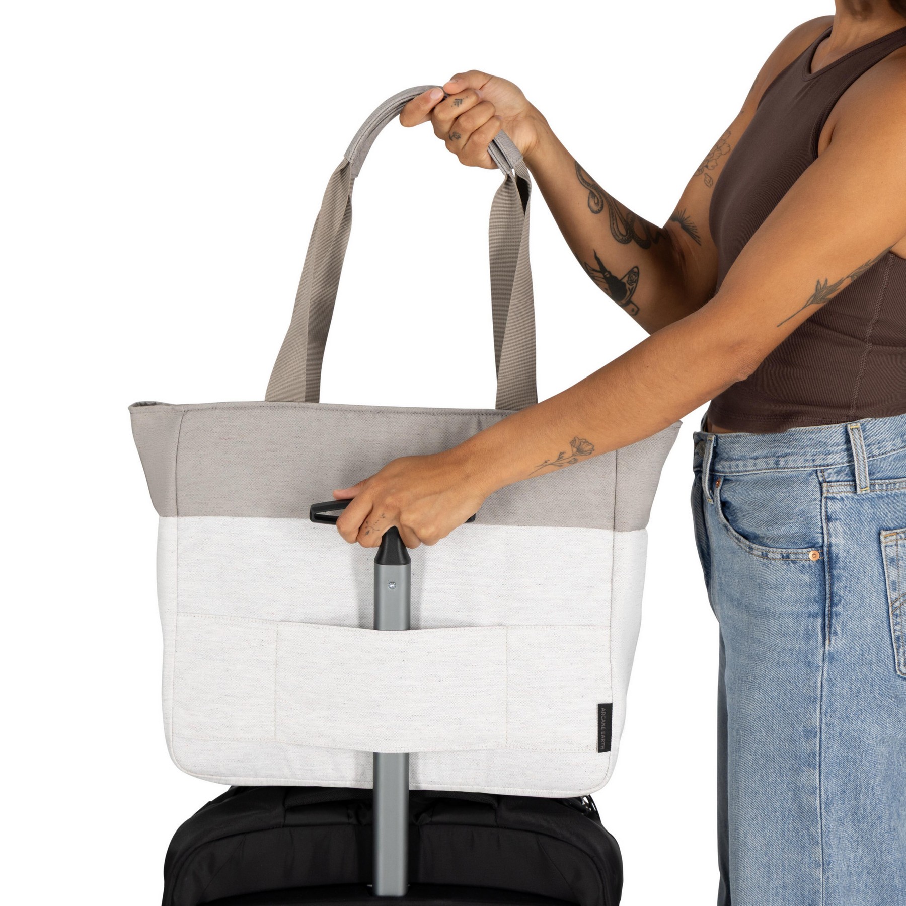 Picture of Osprey Arcane Earth Tote - Pediment Grey