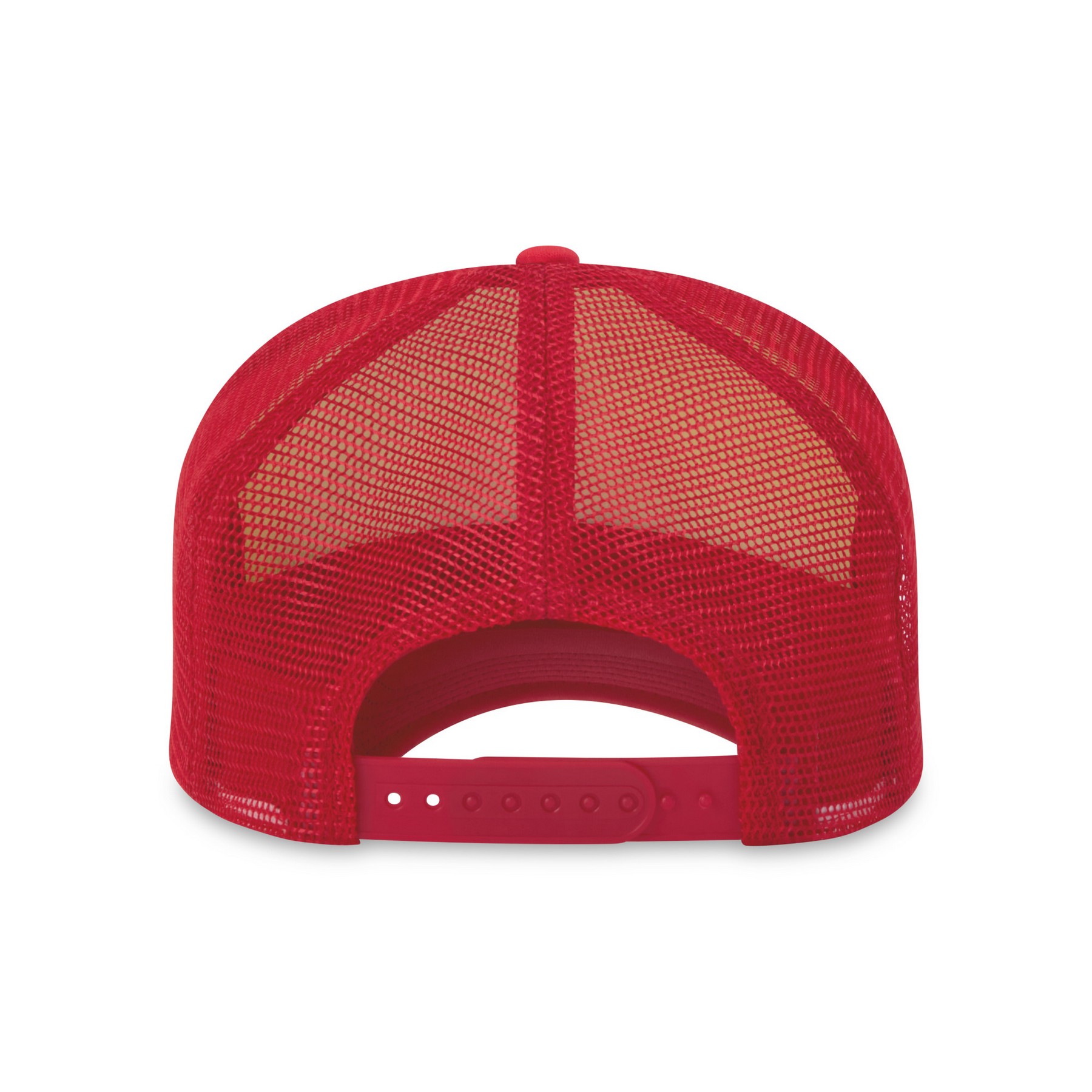 Picture of Merrimack Hat Co. Bronx Foam Trucker Cap - Red-White