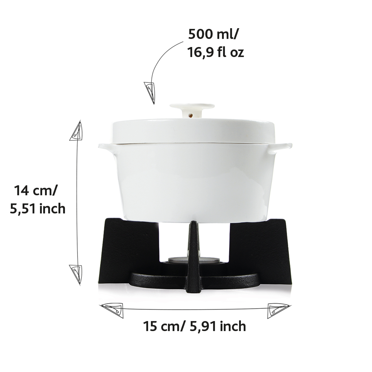 Picture of BOSKA Cheese Baker - White