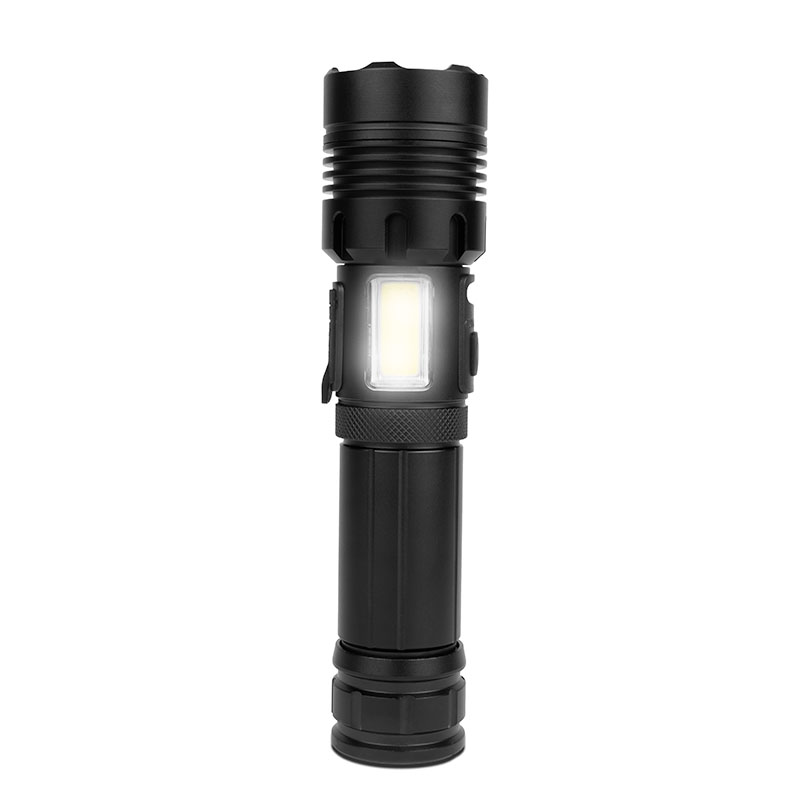 Picture of 1200LM Metal Flashlight w/2000mAh Rechargeable Battery