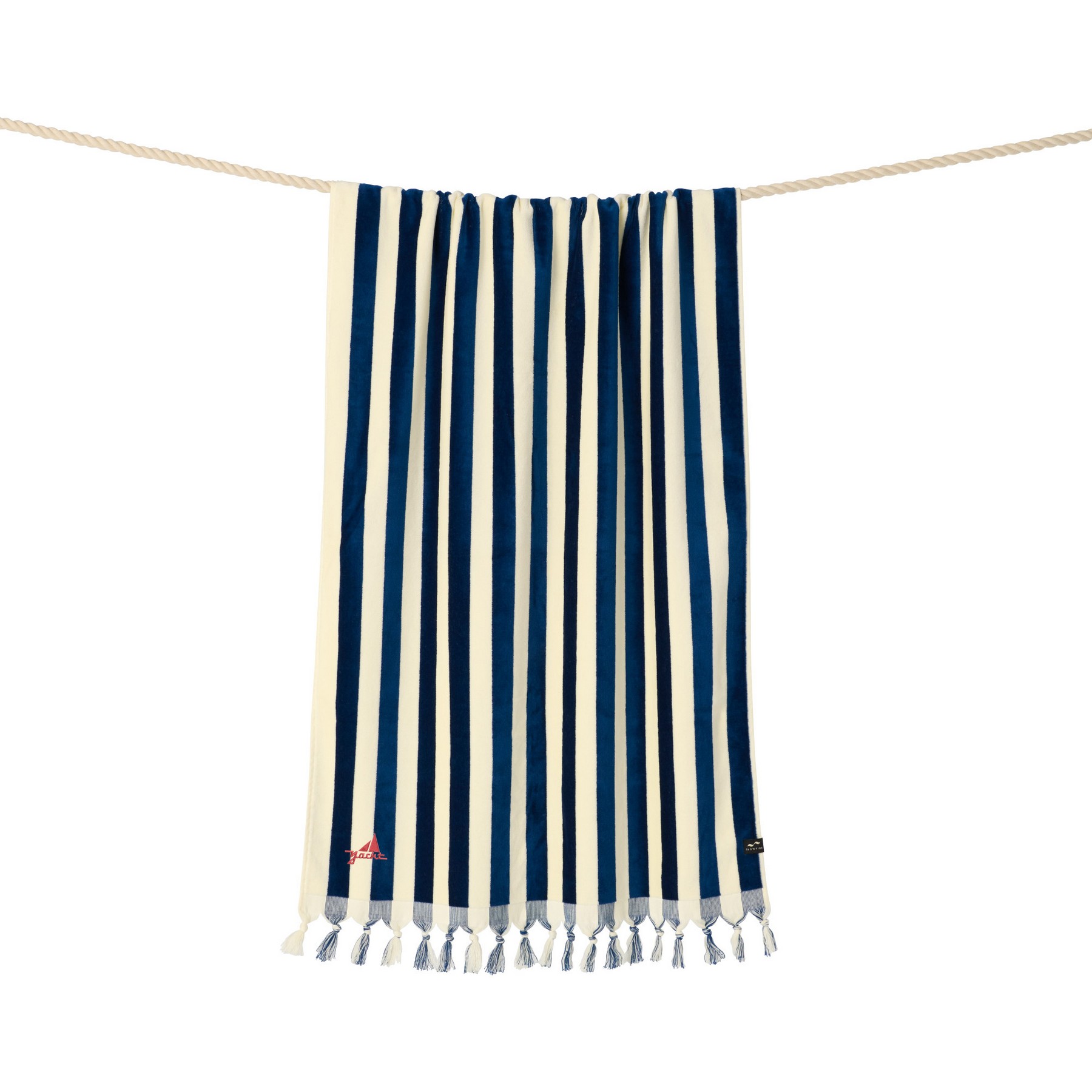 Picture of Slowtide Cabana Fringe Premium Terry Towel - Blue