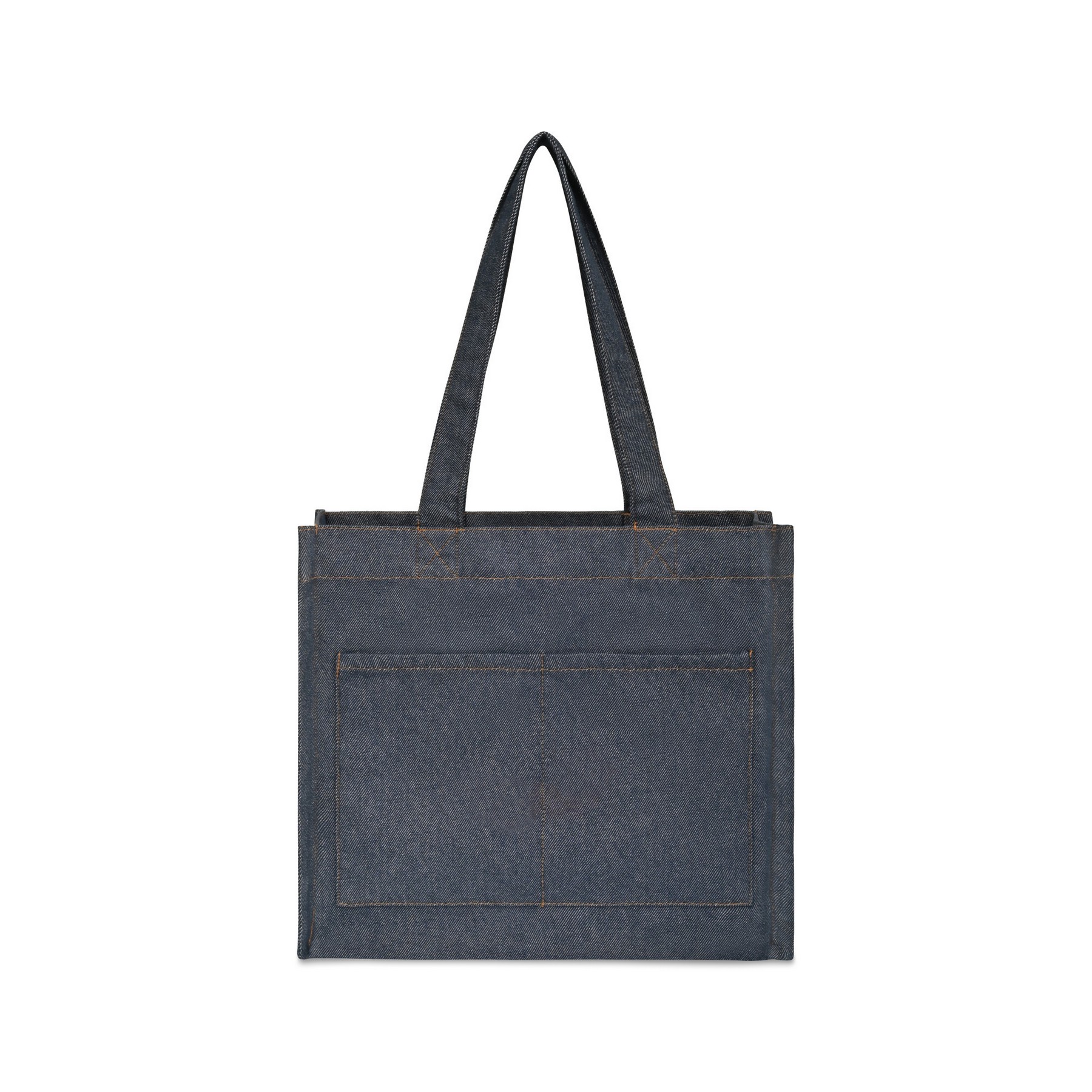 Picture of Recycled Cotton Pocket Tote - AWARE - Indigo Denim
