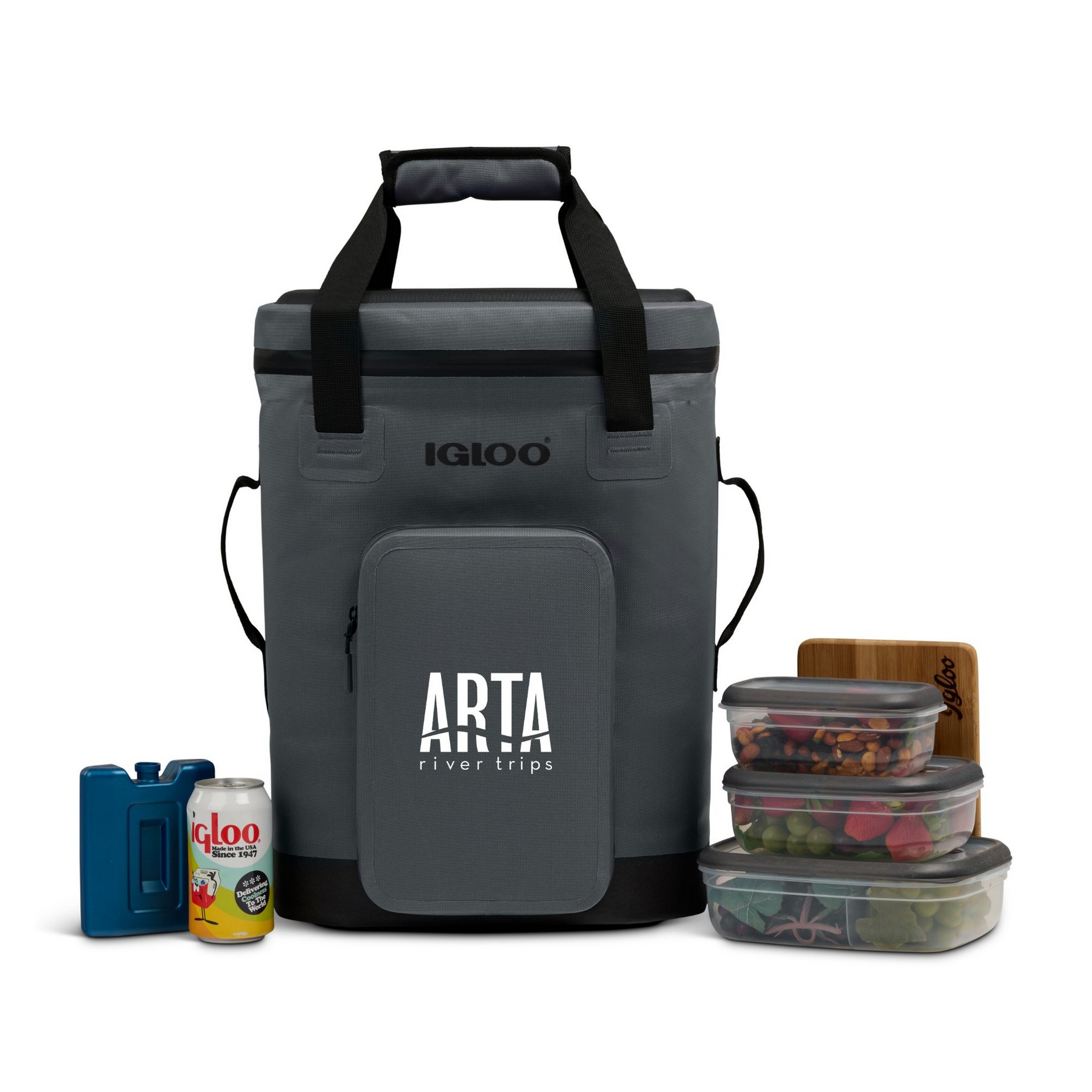 Picture of Igloo Trailmate 32 Can Backpack Cooler - Carbonite