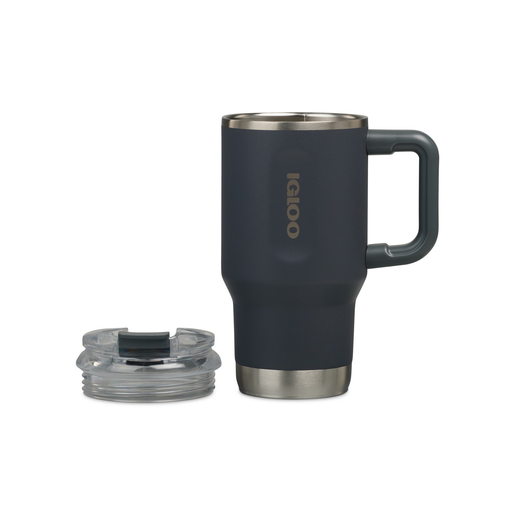 Picture of Igloo Recycled Stainless Steel Travel Tumbler - 18 Oz. - Carbonite