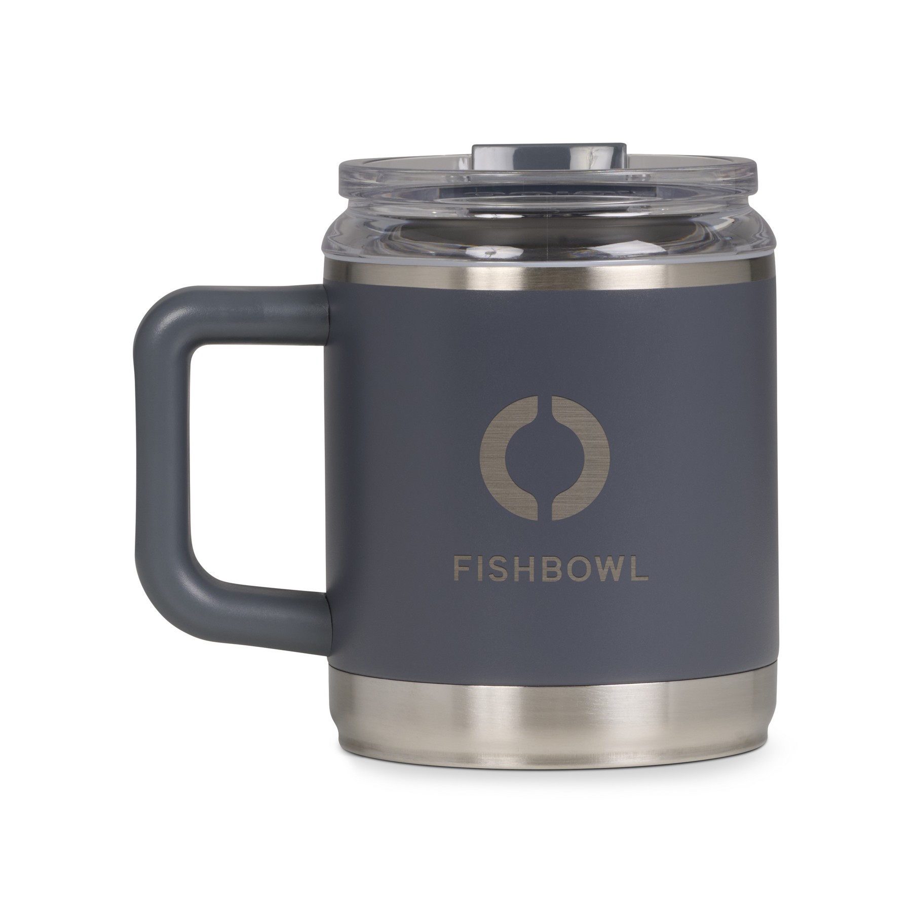 Picture of Igloo Recycled Stainless Steel Mug - 15 Oz. - Carbonite