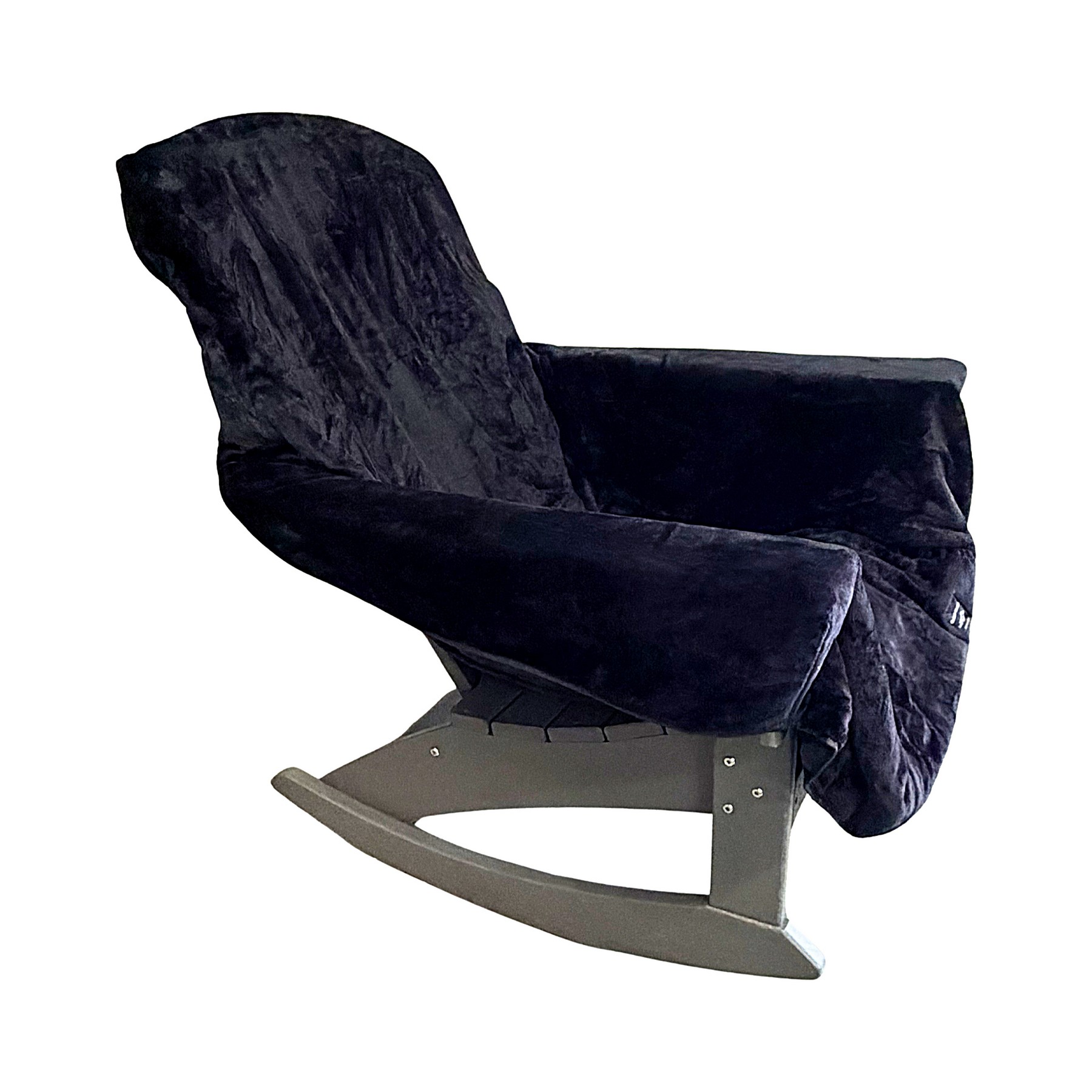 Picture of City Bonfires The Chair Blanket - Black
