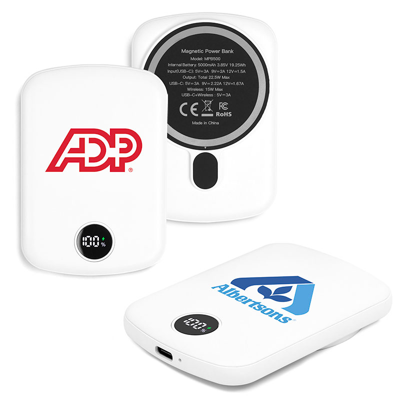 Picture of 5000mAh Magnetic Wireless Fast Charging Power Bank