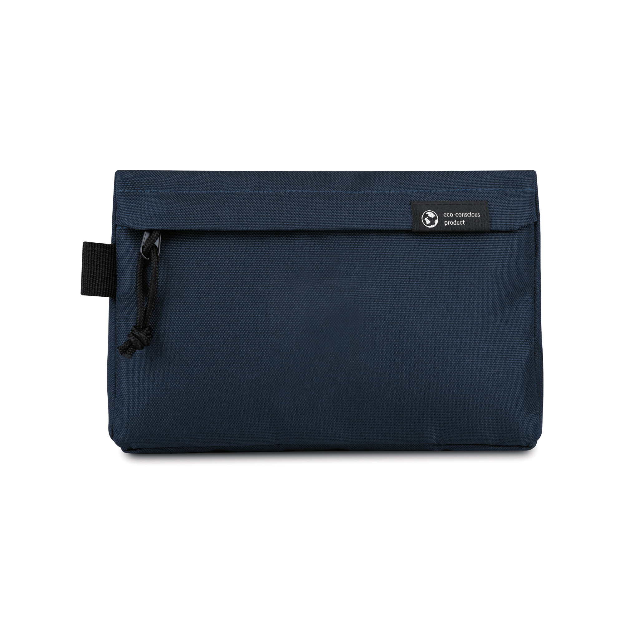 Picture of Renew Recycled rPET Zippered Pouch - AWARE - Navy