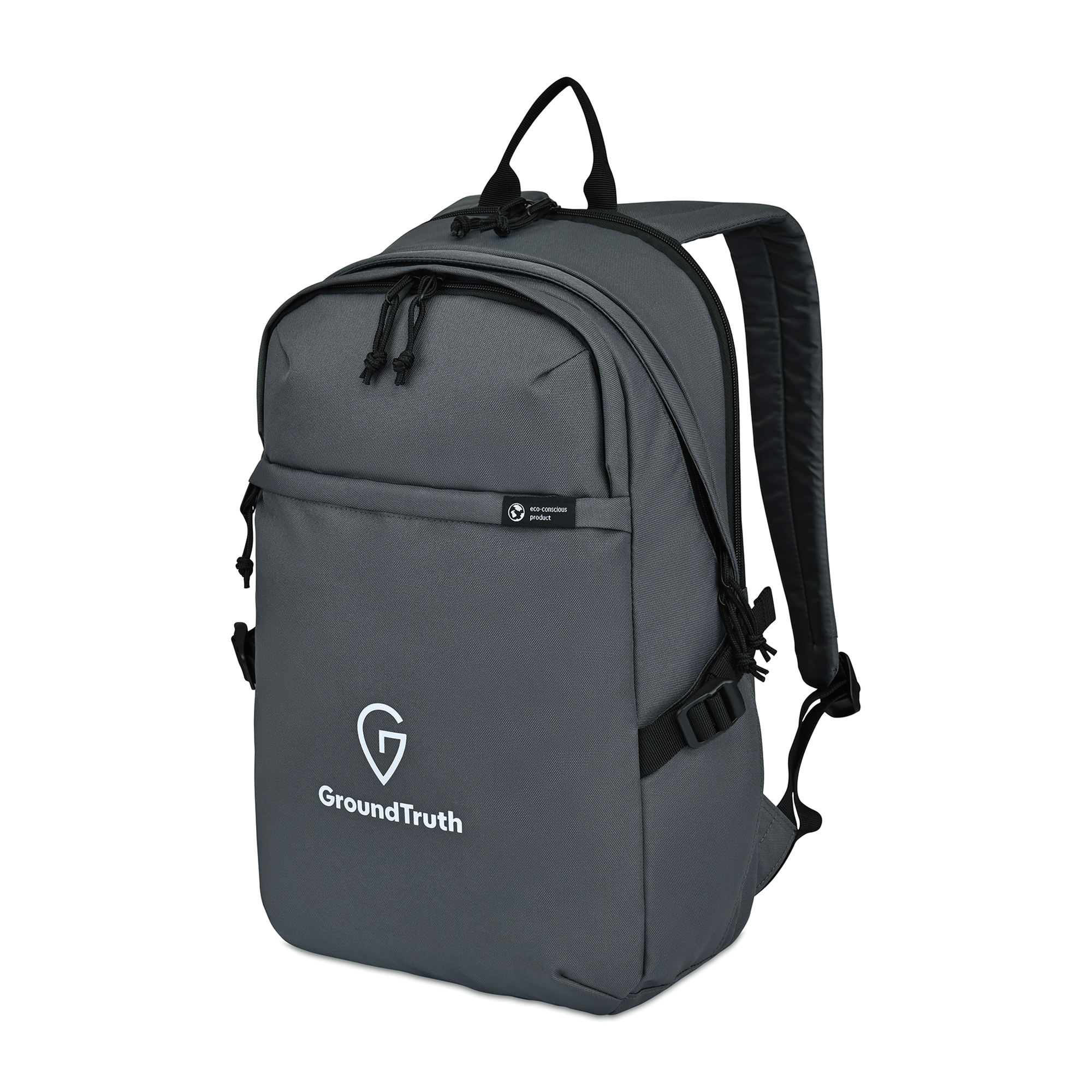 Picture of Renew Recycled rPET Computer Backpack - AWARE - Durango Grey