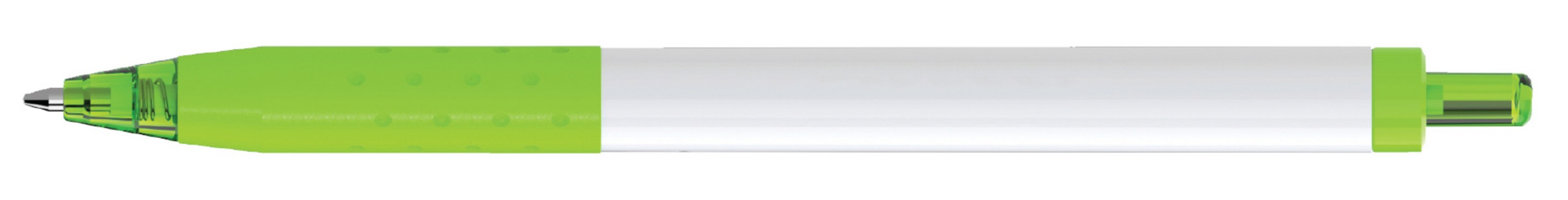 Picture of Paper Mate Inkjoy White Barrel - Black Ink - Lime