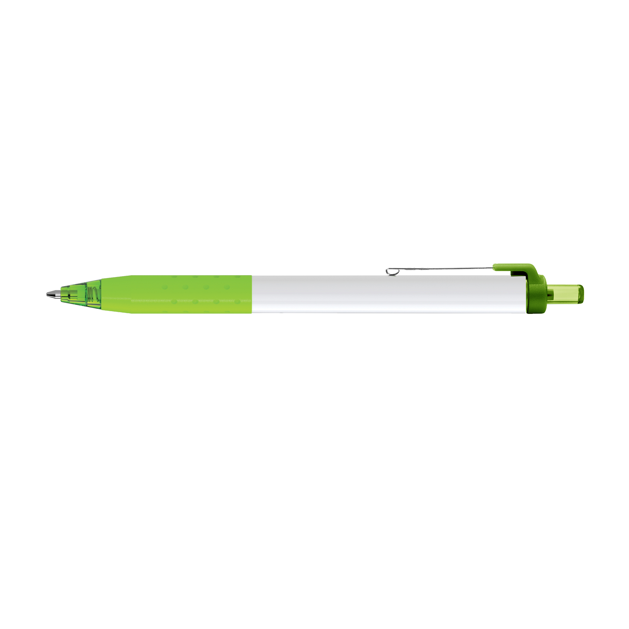 Picture of Paper Mate Inkjoy White Barrel - Black Ink - Lime