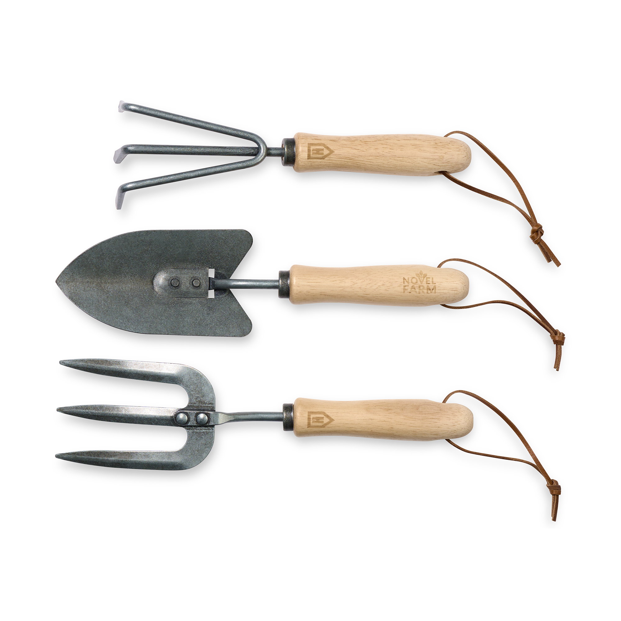 Picture of Heritage Supply Premium Gardener's Tool Set - Wood