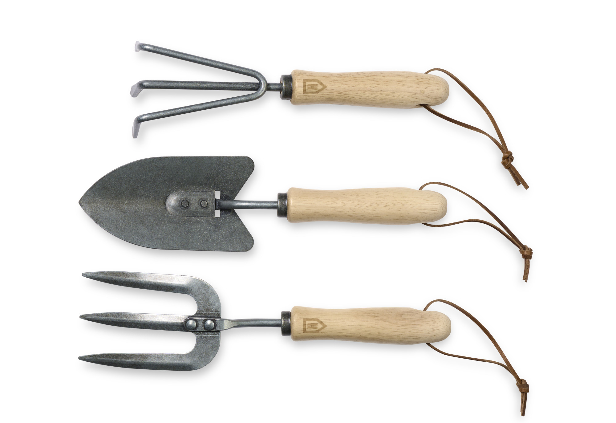 Picture of Heritage Supply Premium Gardener's Tool Set - Wood