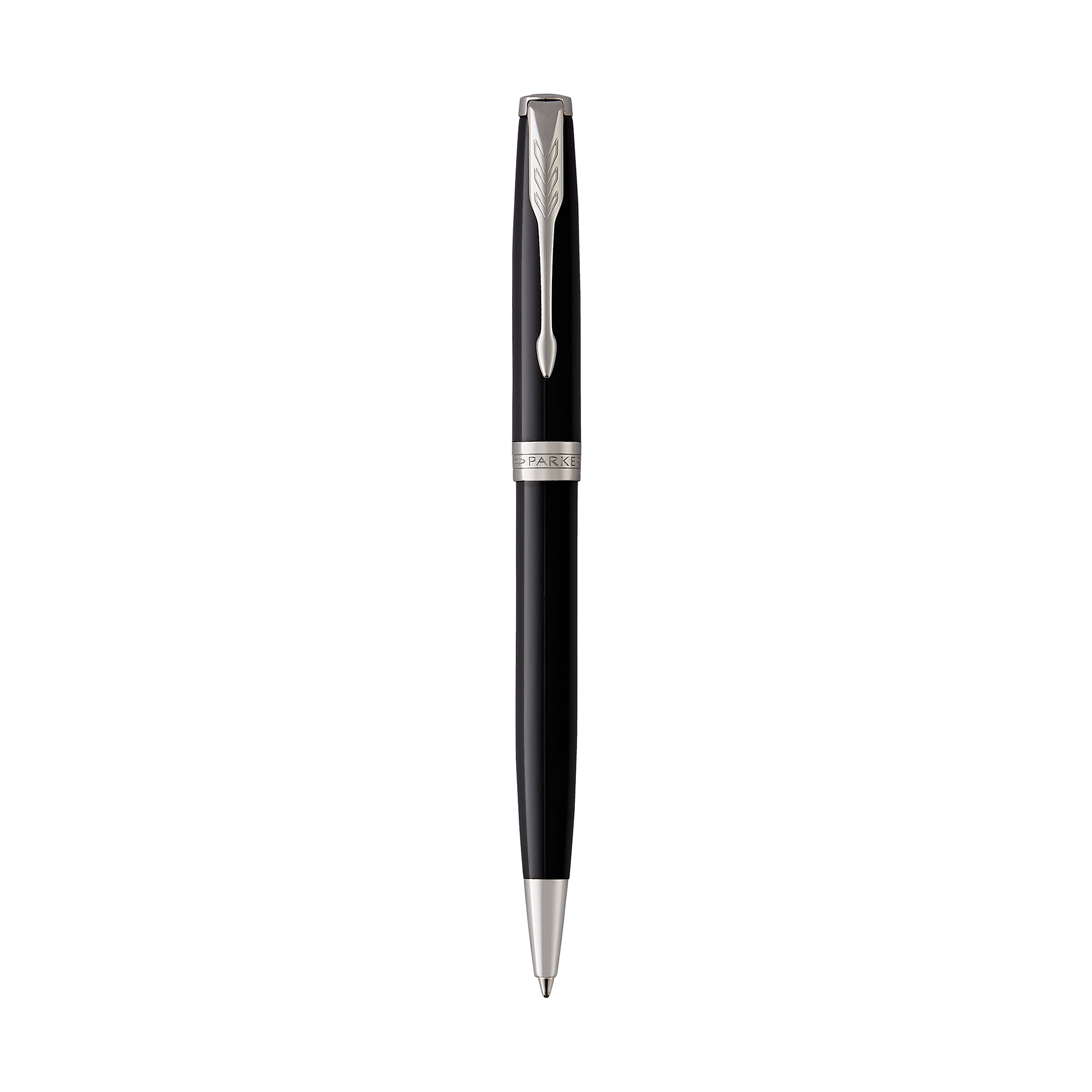 Picture of Parker Sonnet Ballpoint - Black - Silver Trim
