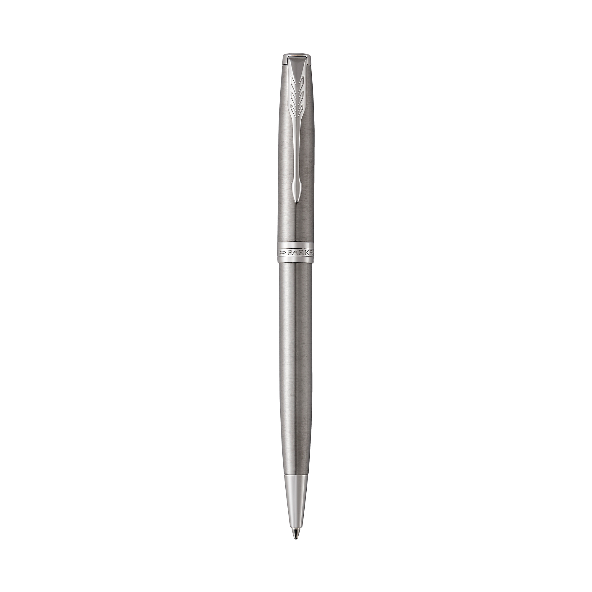 Picture of Parker Sonnet Ballpoint - Stainless Steel - Silver Trim