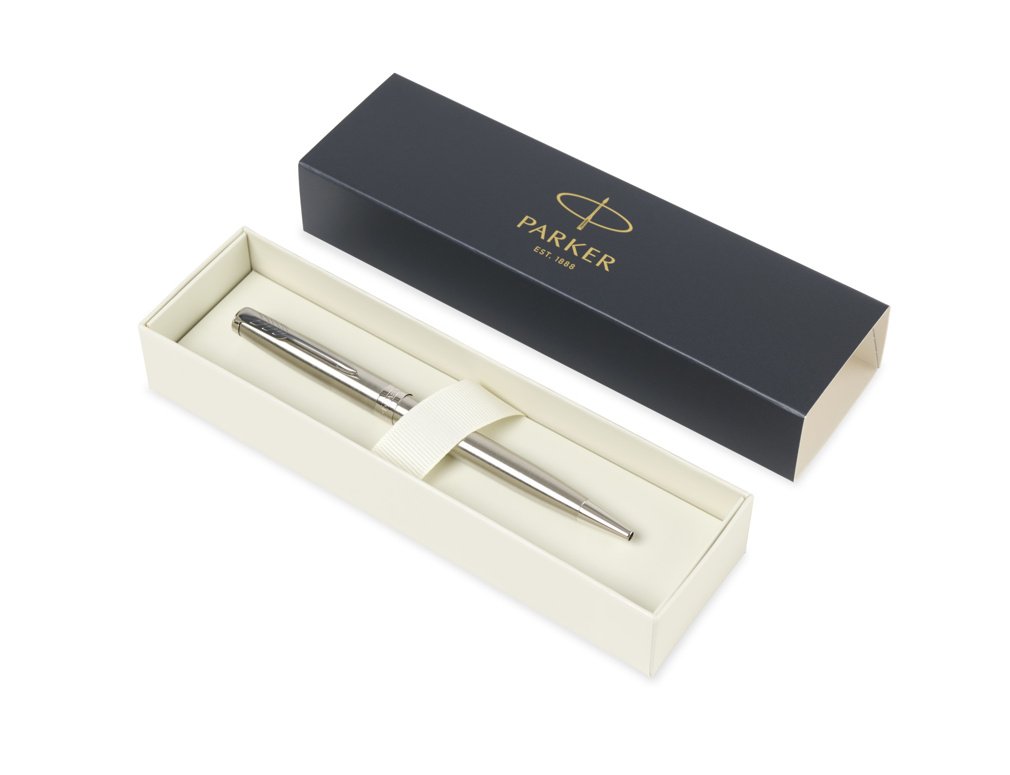 Picture of Parker Sonnet Ballpoint - Stainless Steel - Silver Trim