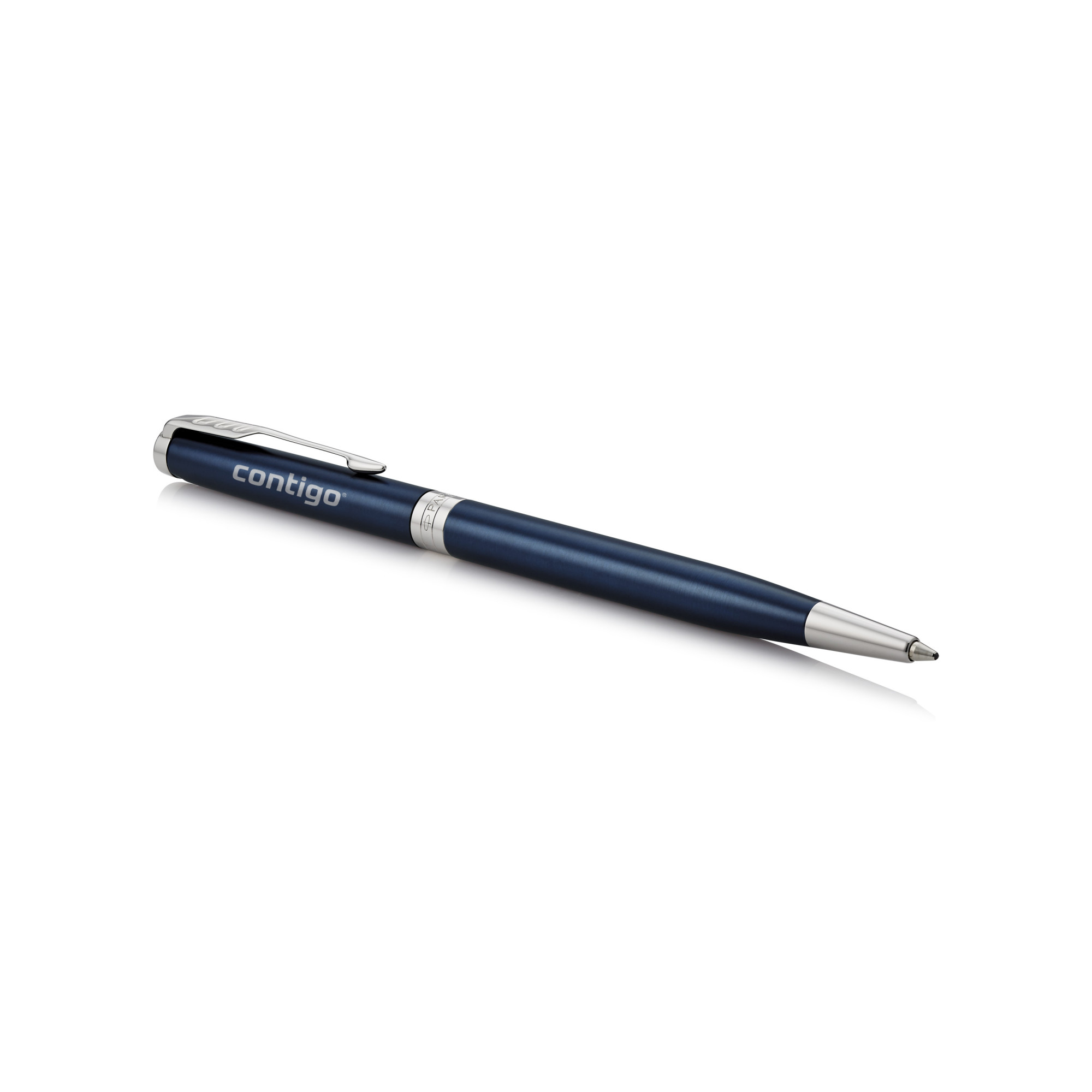 Picture of Parker Sonnet Ballpoint - Blue - Chrome
