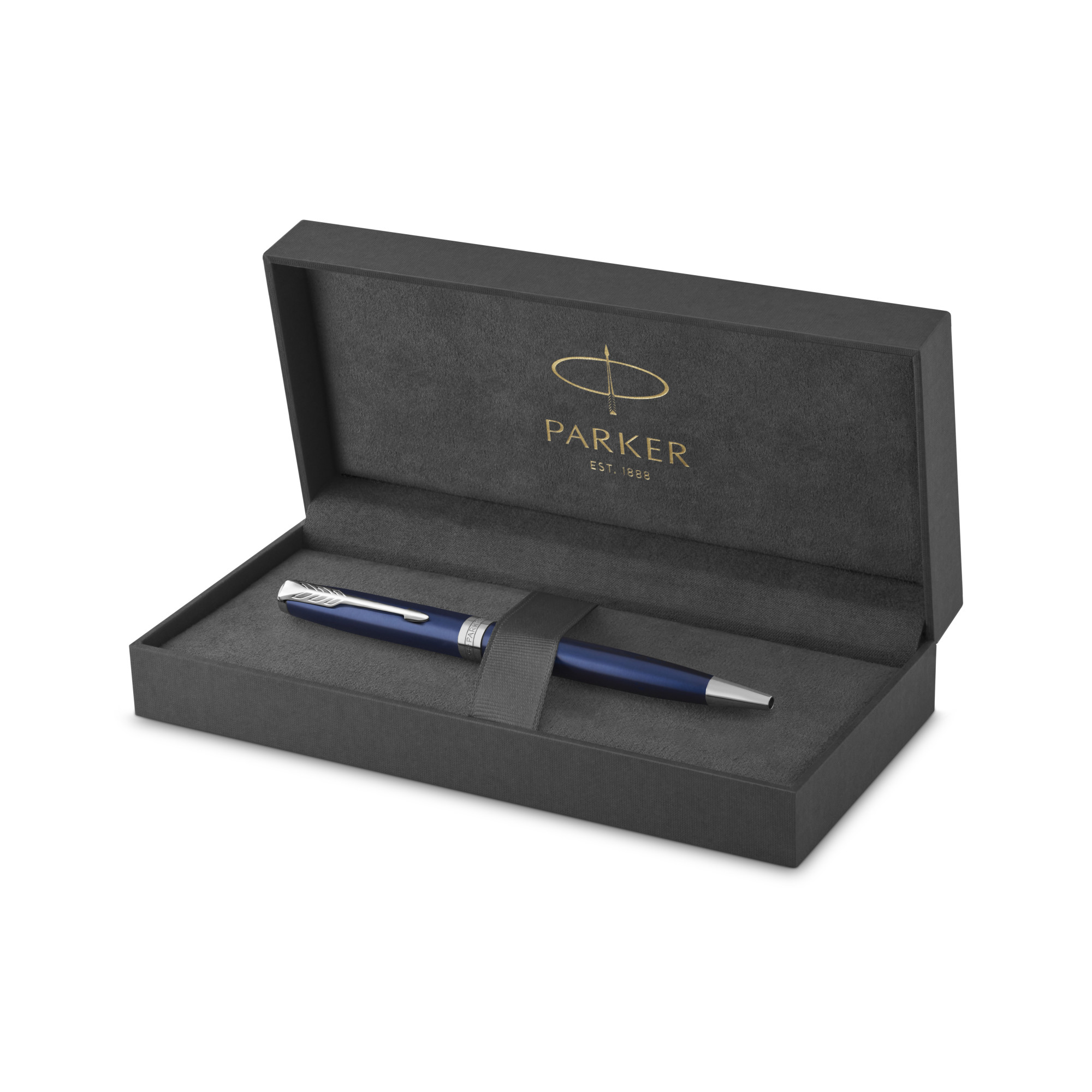 Picture of Parker Sonnet Ballpoint - Blue - Chrome