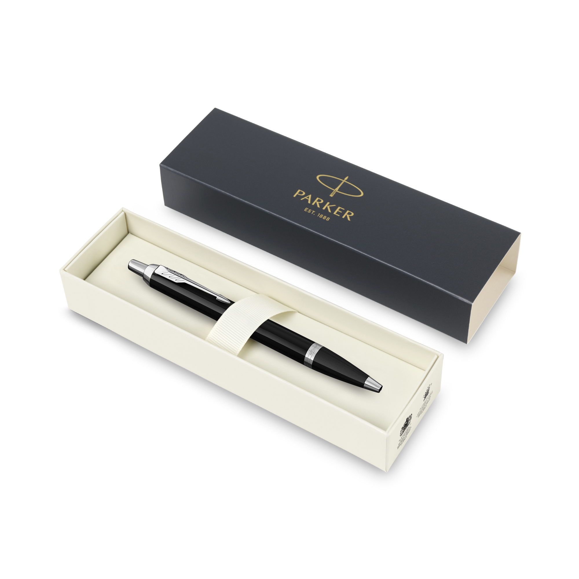 Picture of Parker IM Ballpoint - Black - Silver Trim