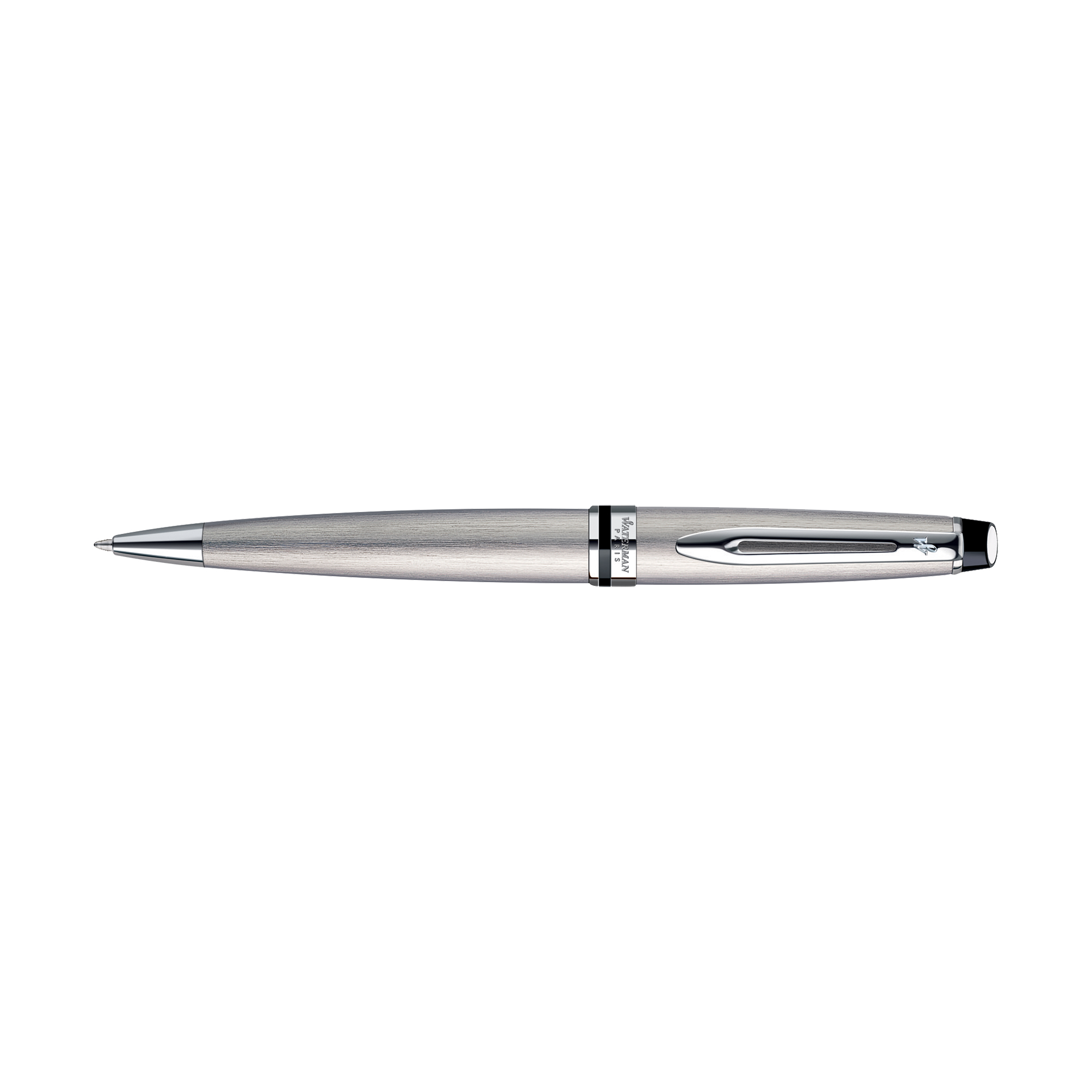 Picture of Waterman Expert Ballpoint - Stainless Steel - Silver Trim
