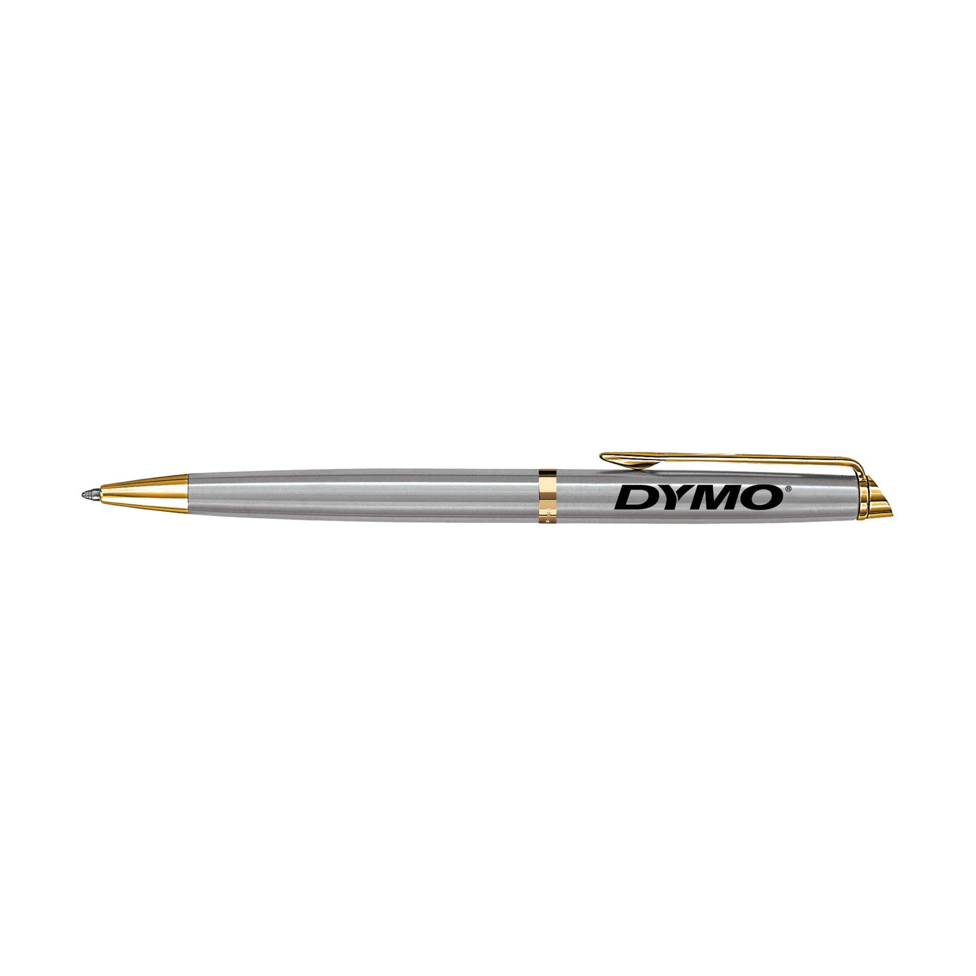 Picture of Waterman Hemisphere Ballpoint - Blue Ink - Stainless Steel - Gold Trim