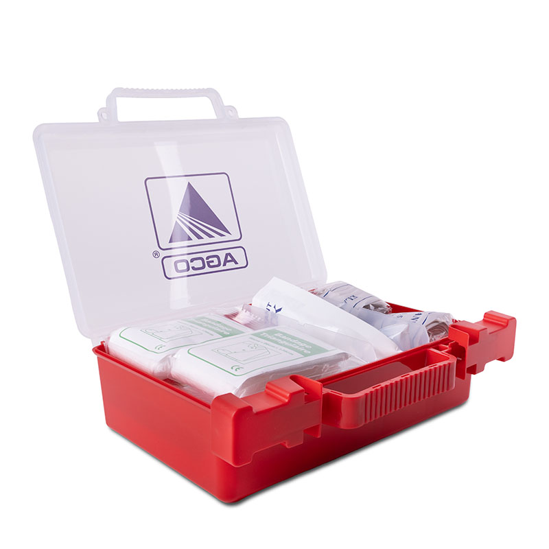 Picture of 86 Piece OSHA Compliant First Aid Kit in Clear Hard Case