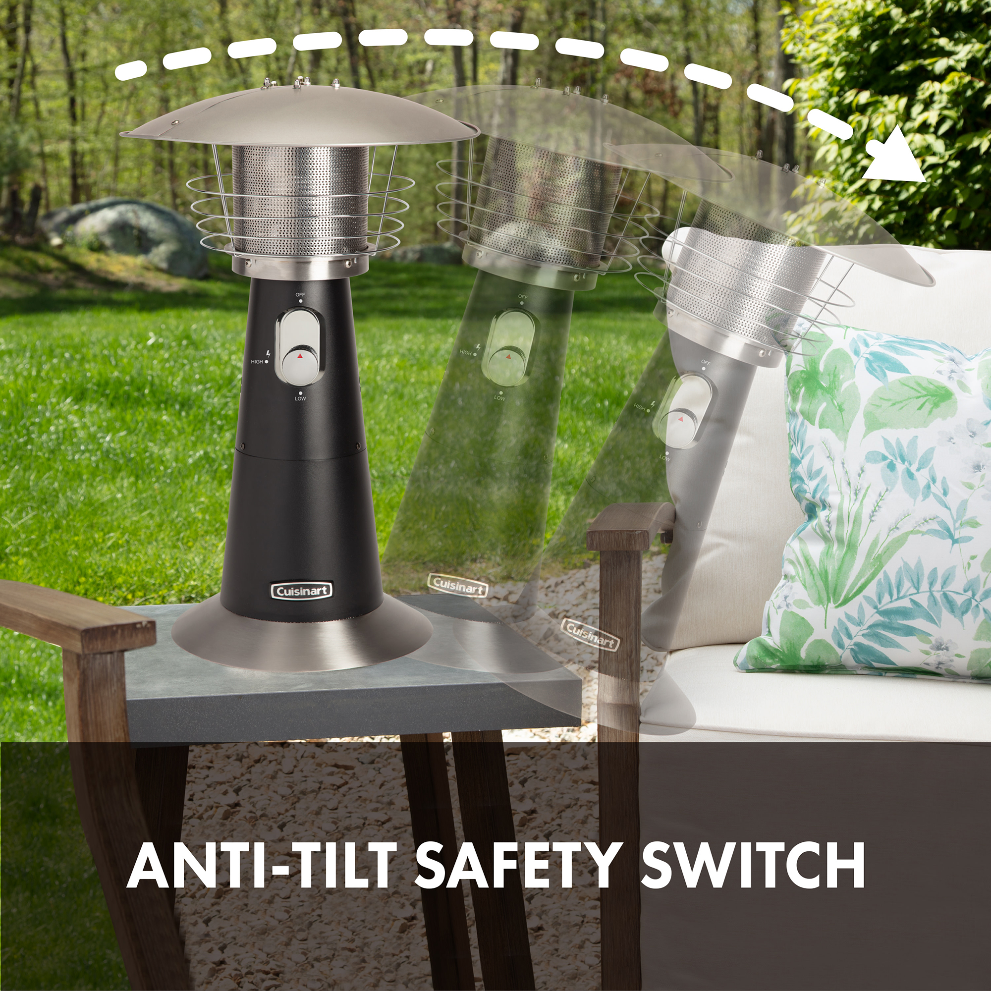 Picture of Cuisinart Outdoors Tabletop Patio Heater - Black