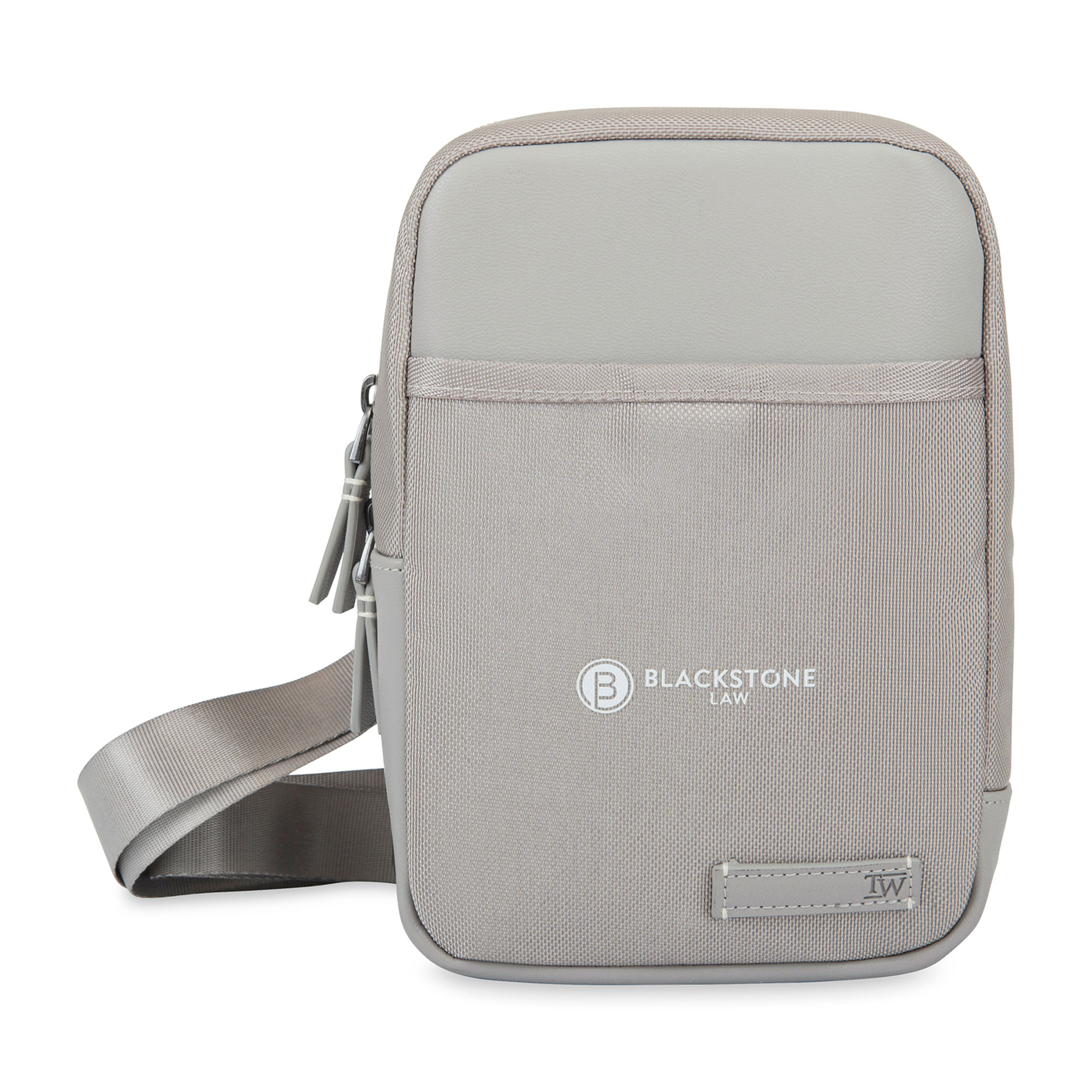 Picture of Travis & Wells Lennox Recycled Nylon Crossbody - Taupe