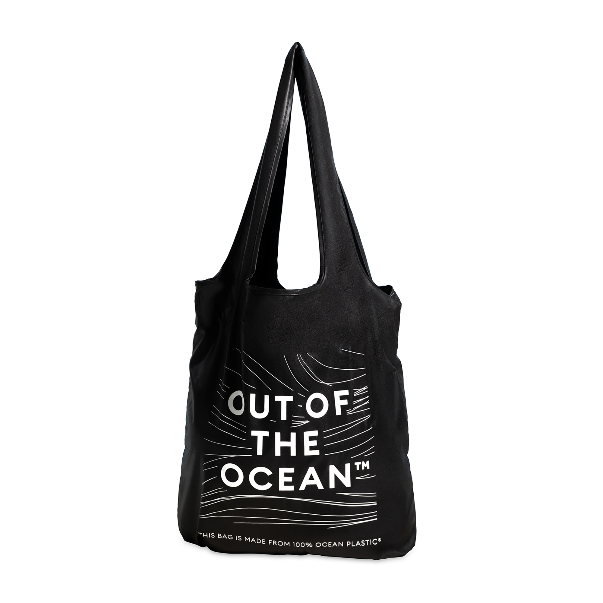Picture of Out of the Ocean Pocket Tote - Black
