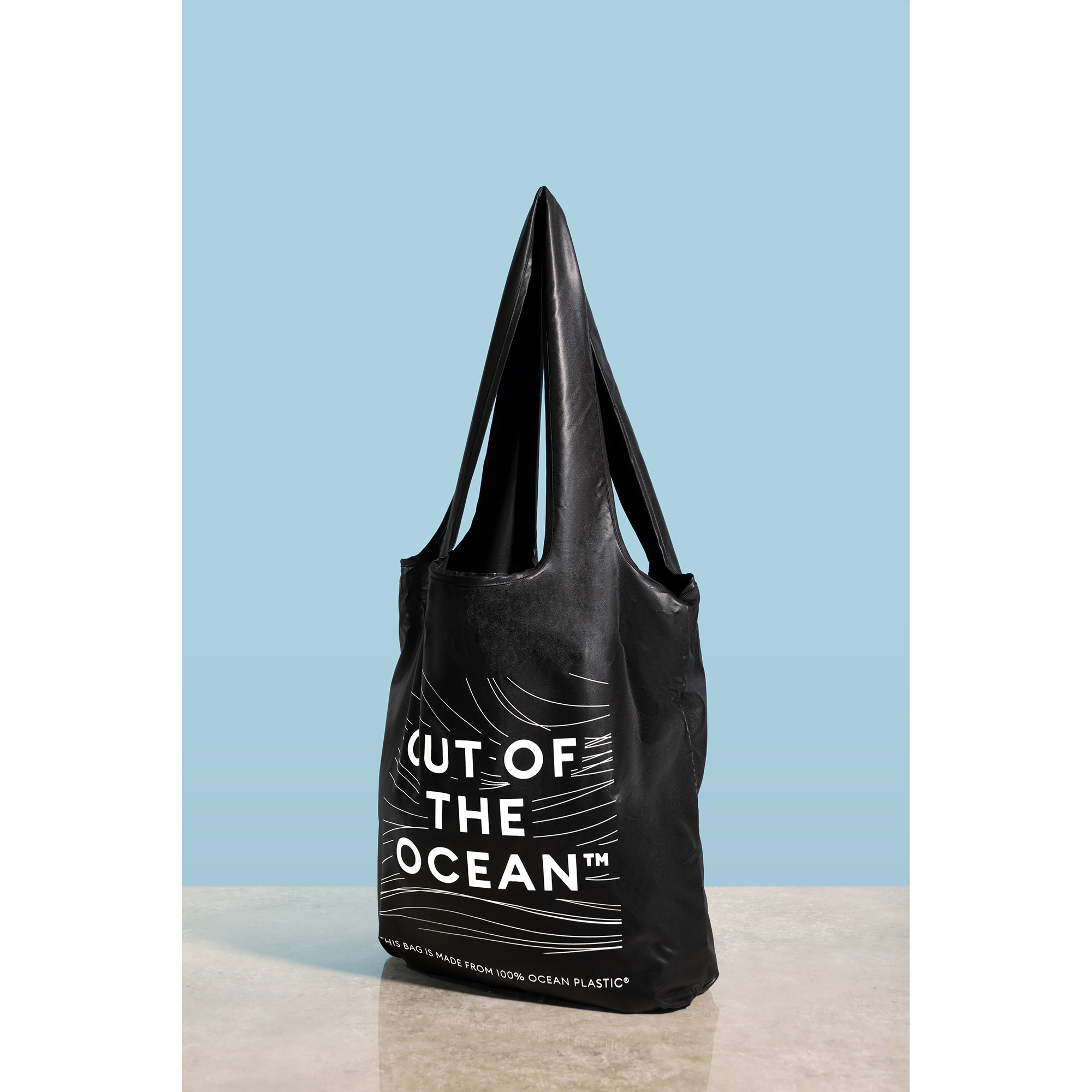 Picture of Out of the Ocean Pocket Tote - Black