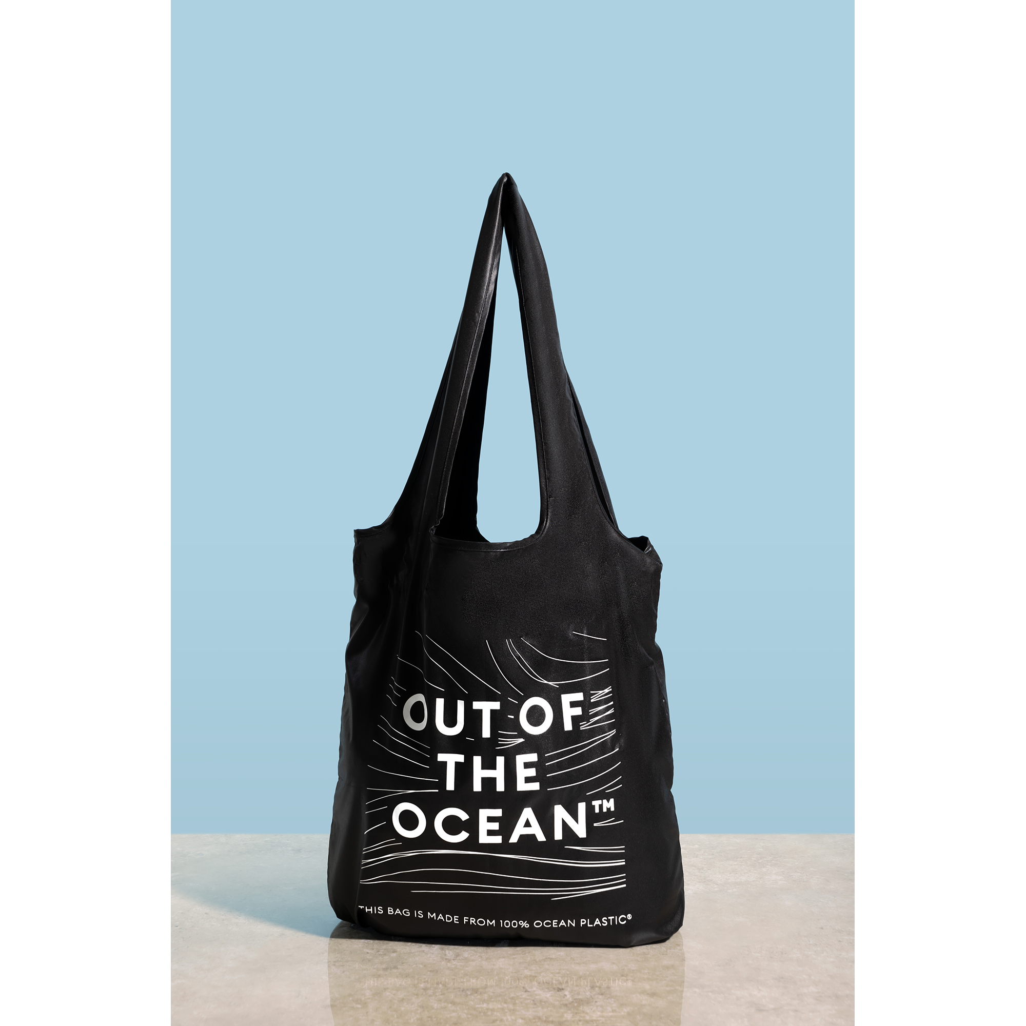 Picture of Out of the Ocean Pocket Tote - Black