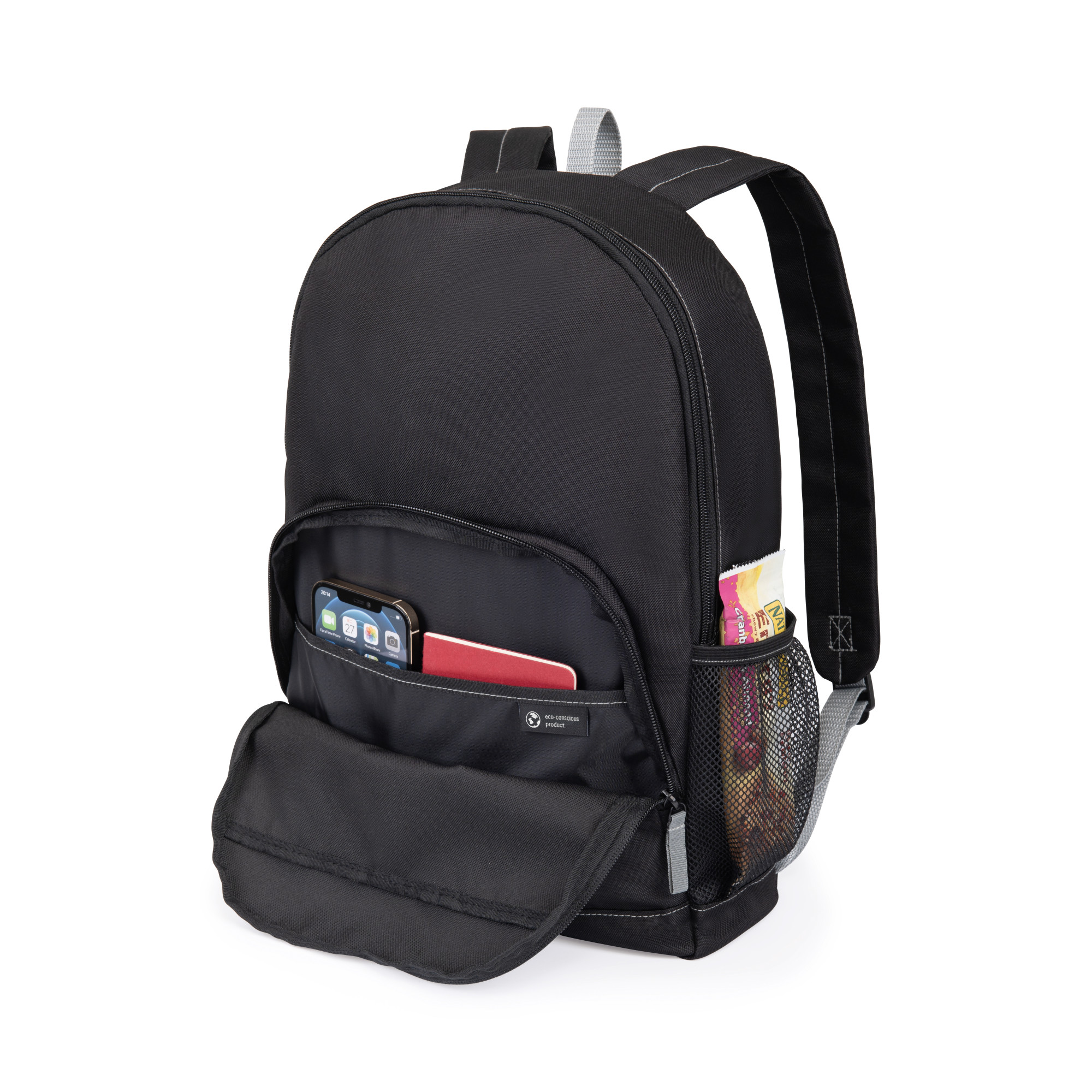 Picture of Repeat Recycled rPET Backpack - Medium Grey