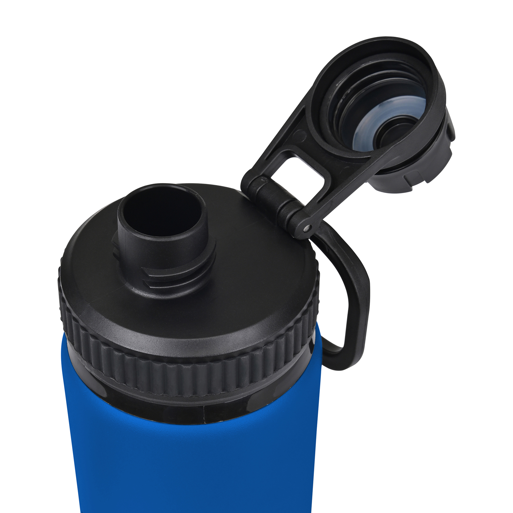 Picture of Jett Aluminum Chug Lid Hydration Bottle - 16 Oz. - Sport Blue