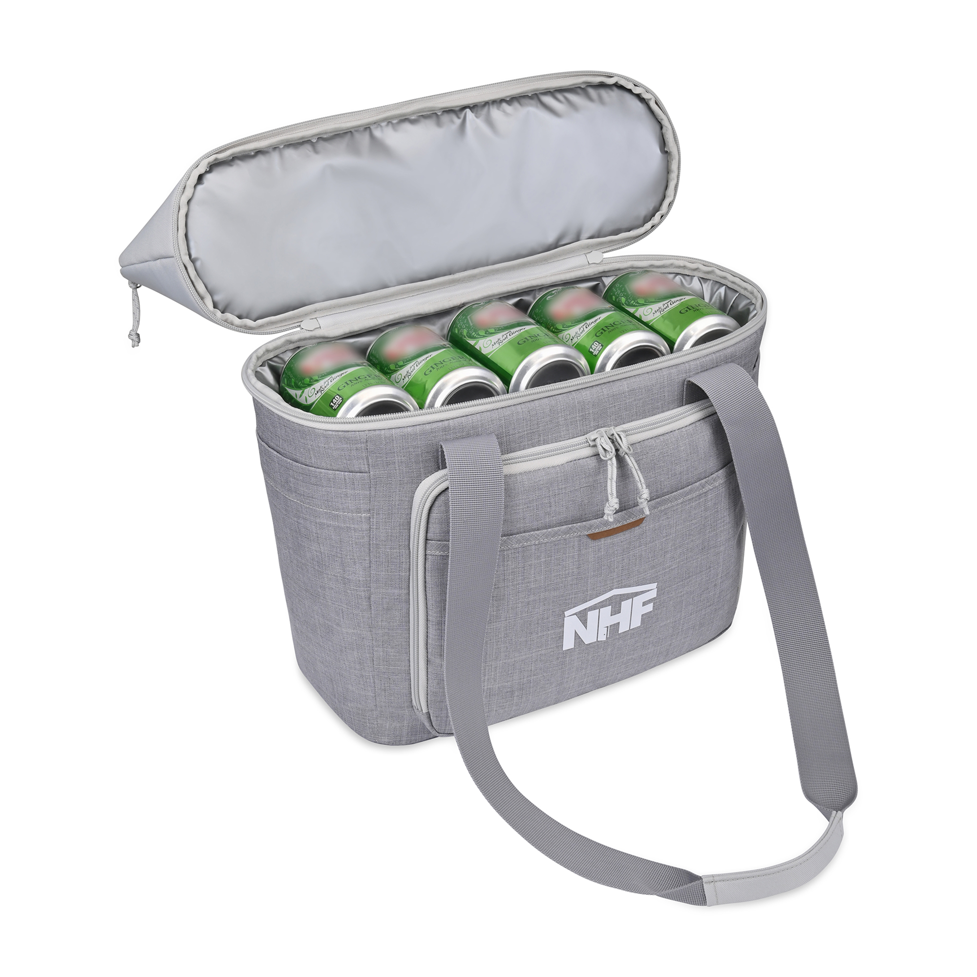 Picture of Parkview Recycled rPET Tote Cooler - Greystone