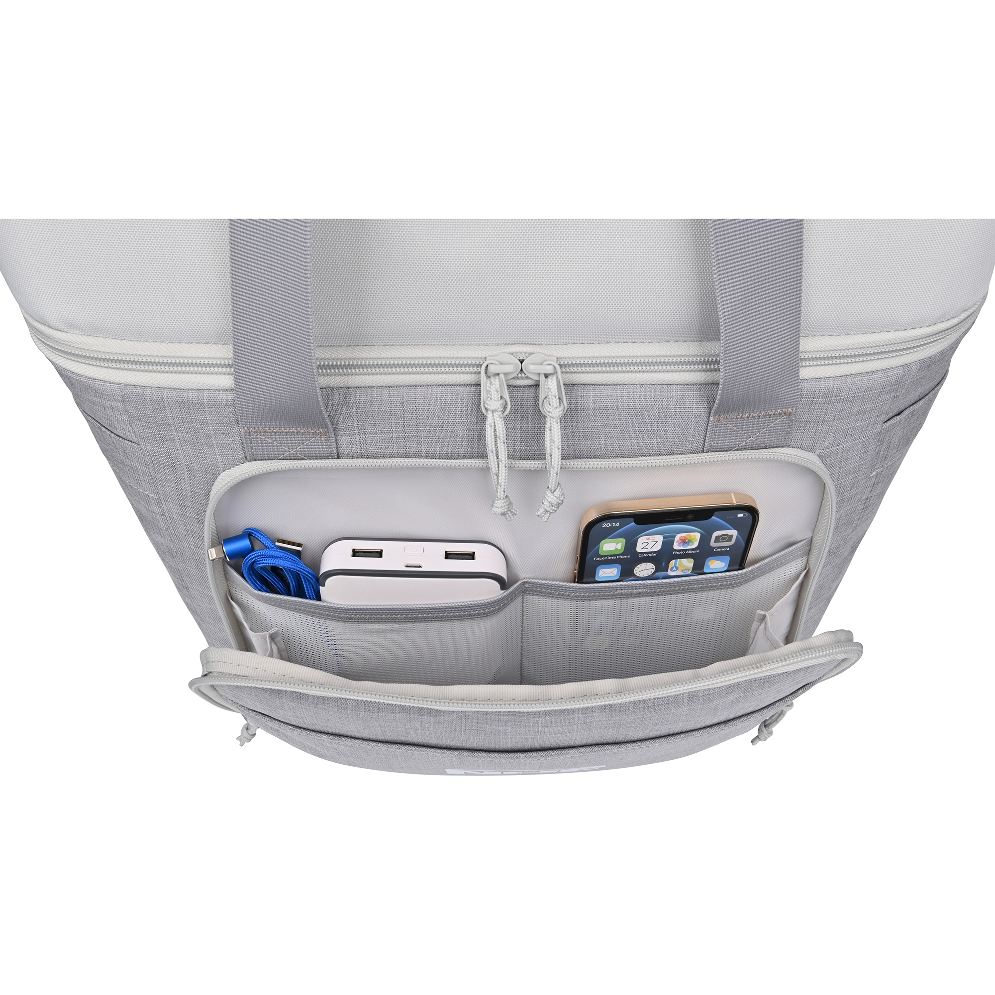 Picture of Parkview Recycled rPET Tote Cooler - Greystone
