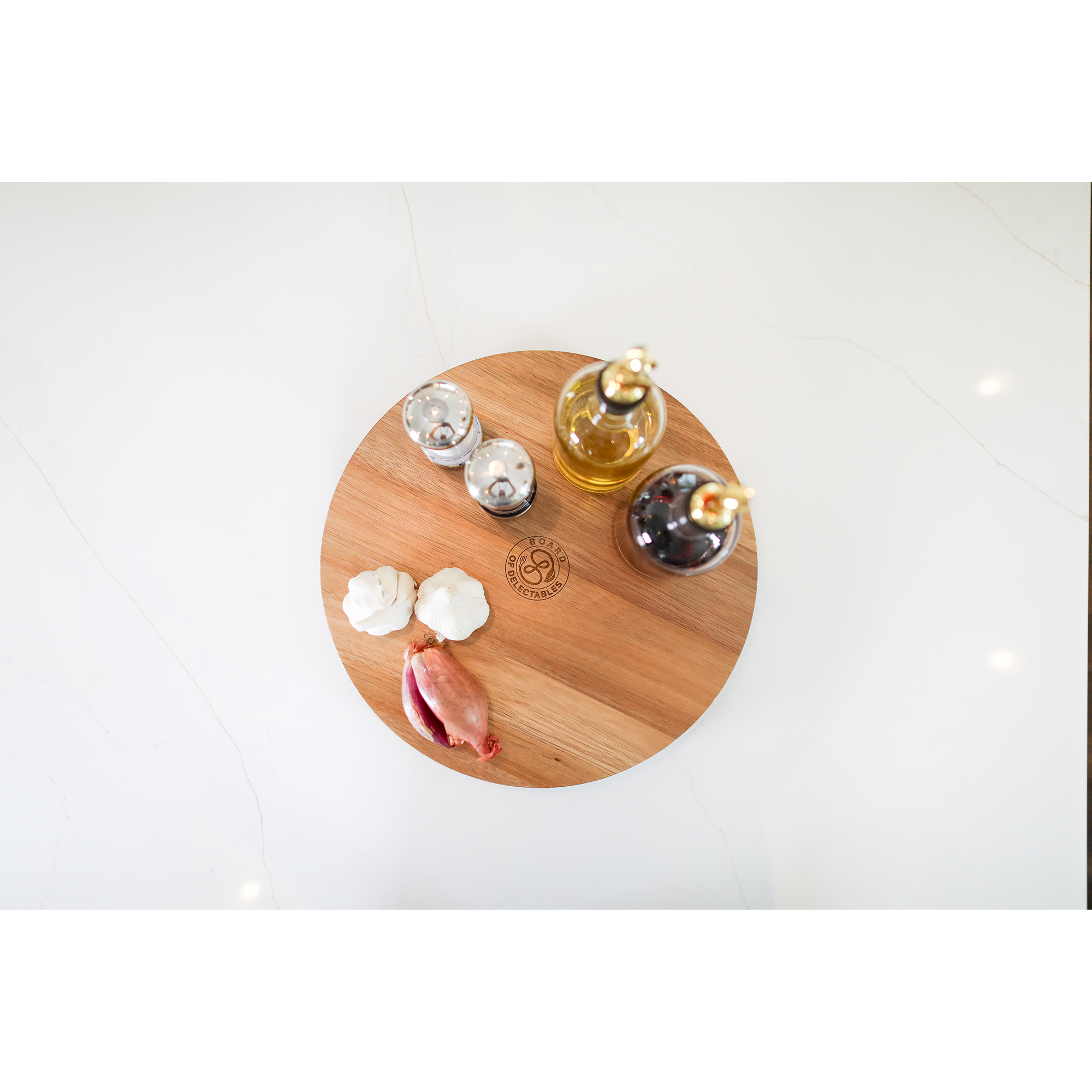 Picture of La Cuisine Lazy Susan Revolving Tray - Wood