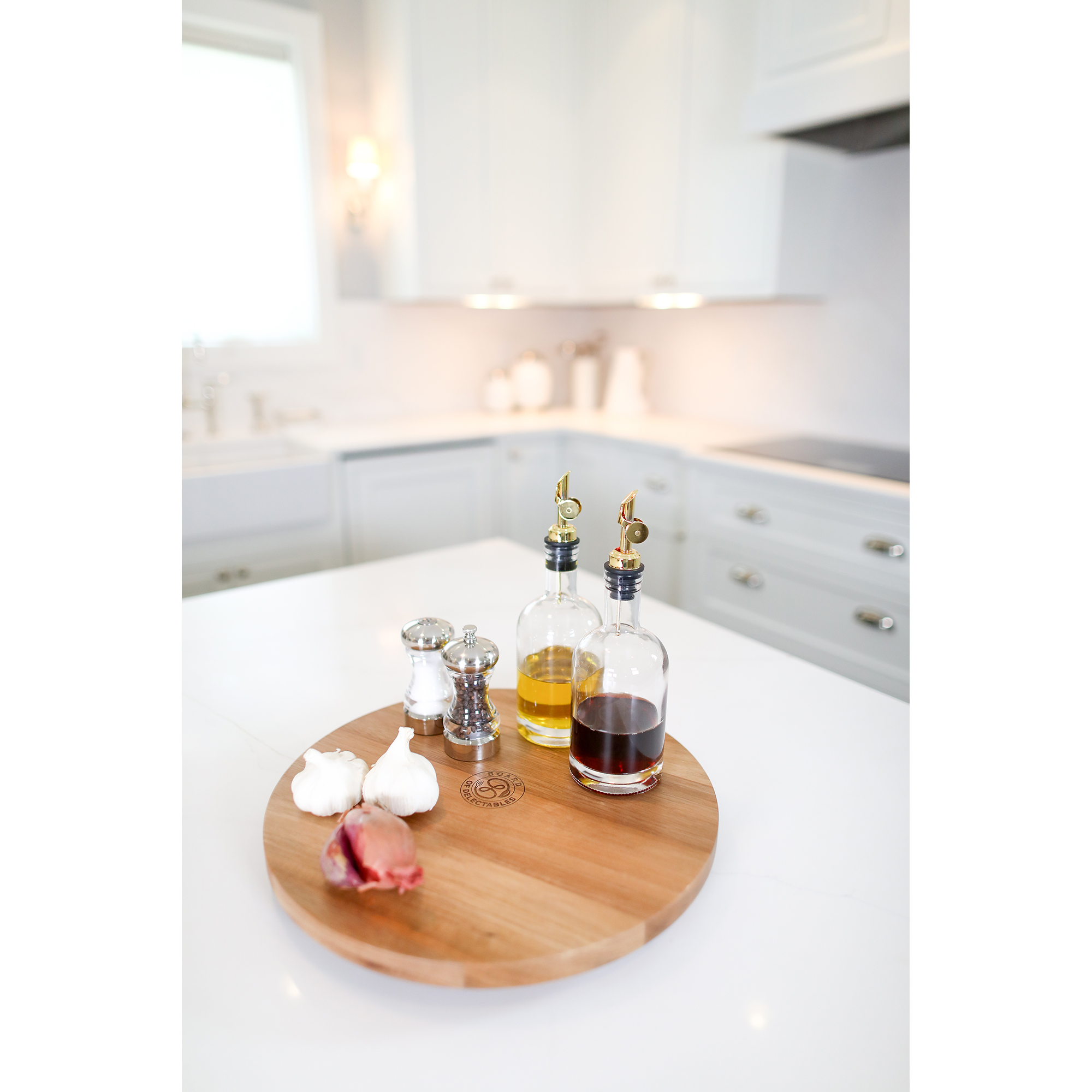 Picture of La Cuisine Lazy Susan Revolving Tray - Wood