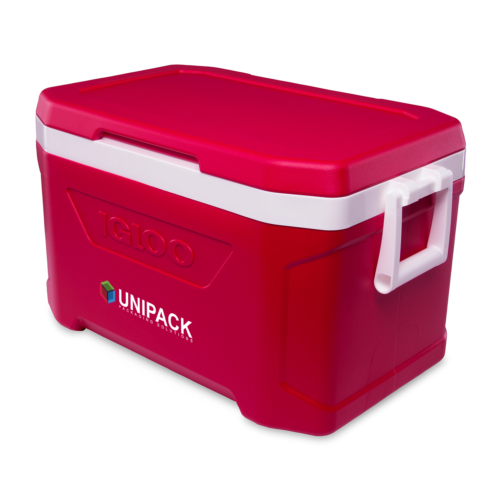 Picture of Igloo Profile II 50 Qt Cooler - White-Red Star