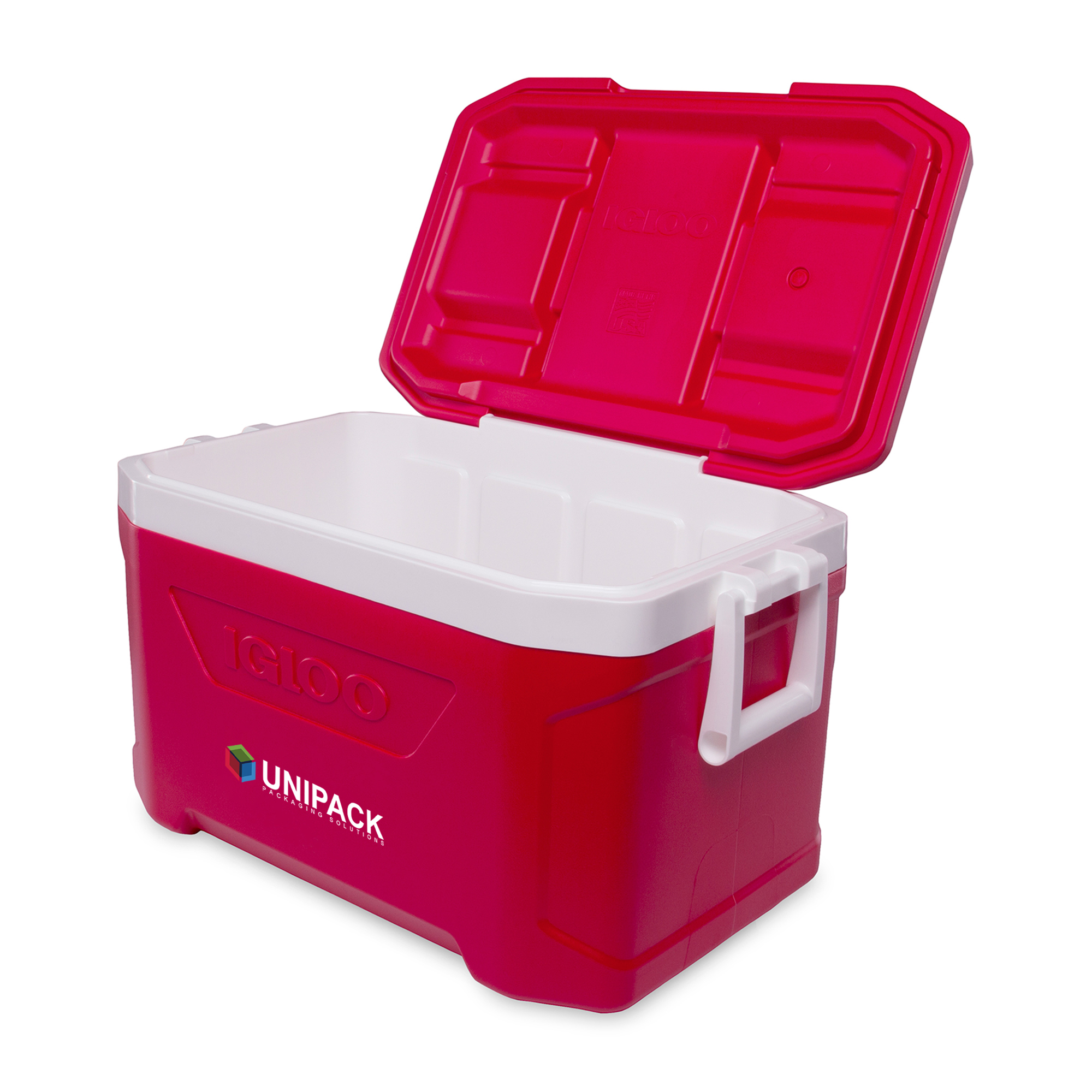 Picture of Igloo Profile II 50 Qt Cooler - White-Red Star