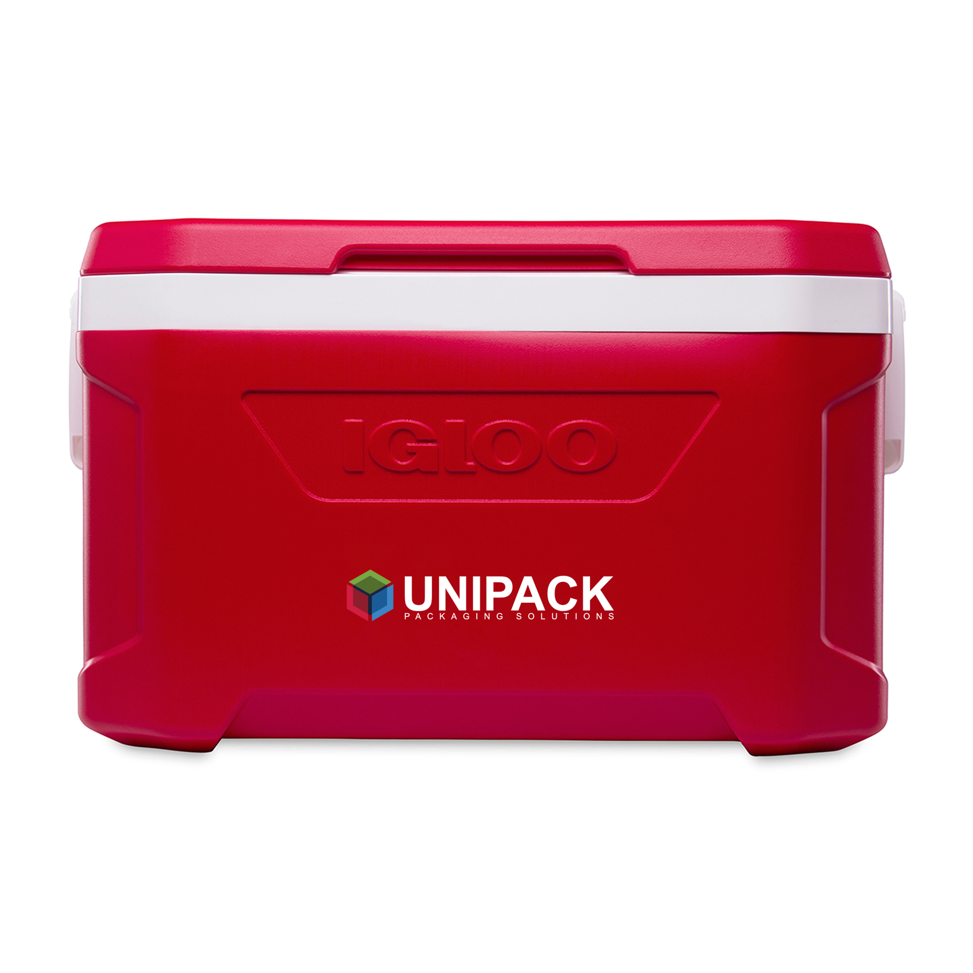 Picture of Igloo Profile II 50 Qt Cooler - White-Red Star