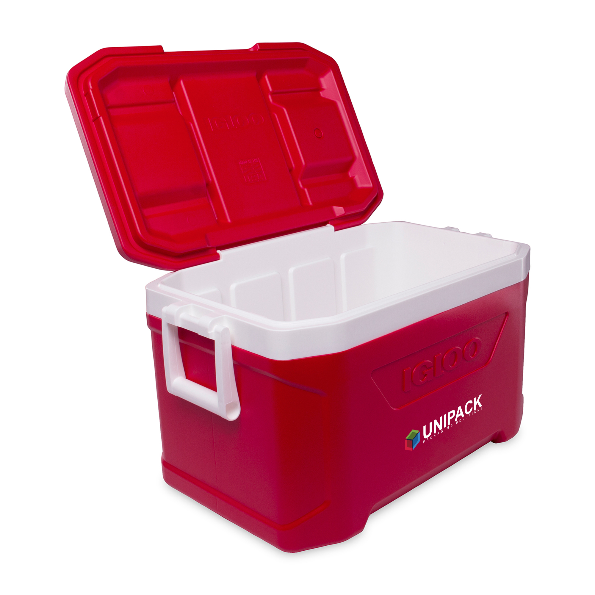 Picture of Igloo Profile II 50 Qt Cooler - White-Red Star