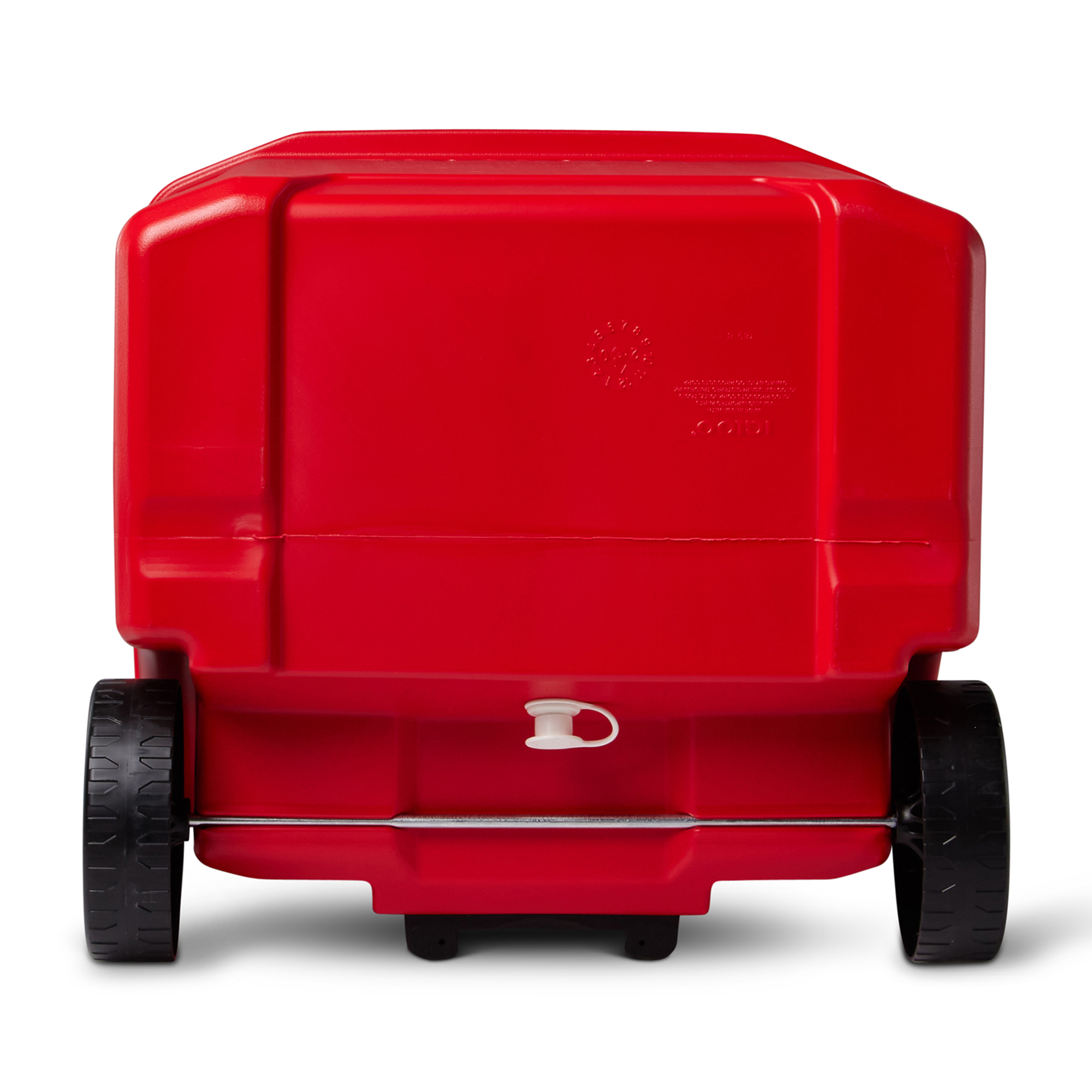 Picture of Igloo Profile II 60 Qt Roller Cooler - White-Red Star