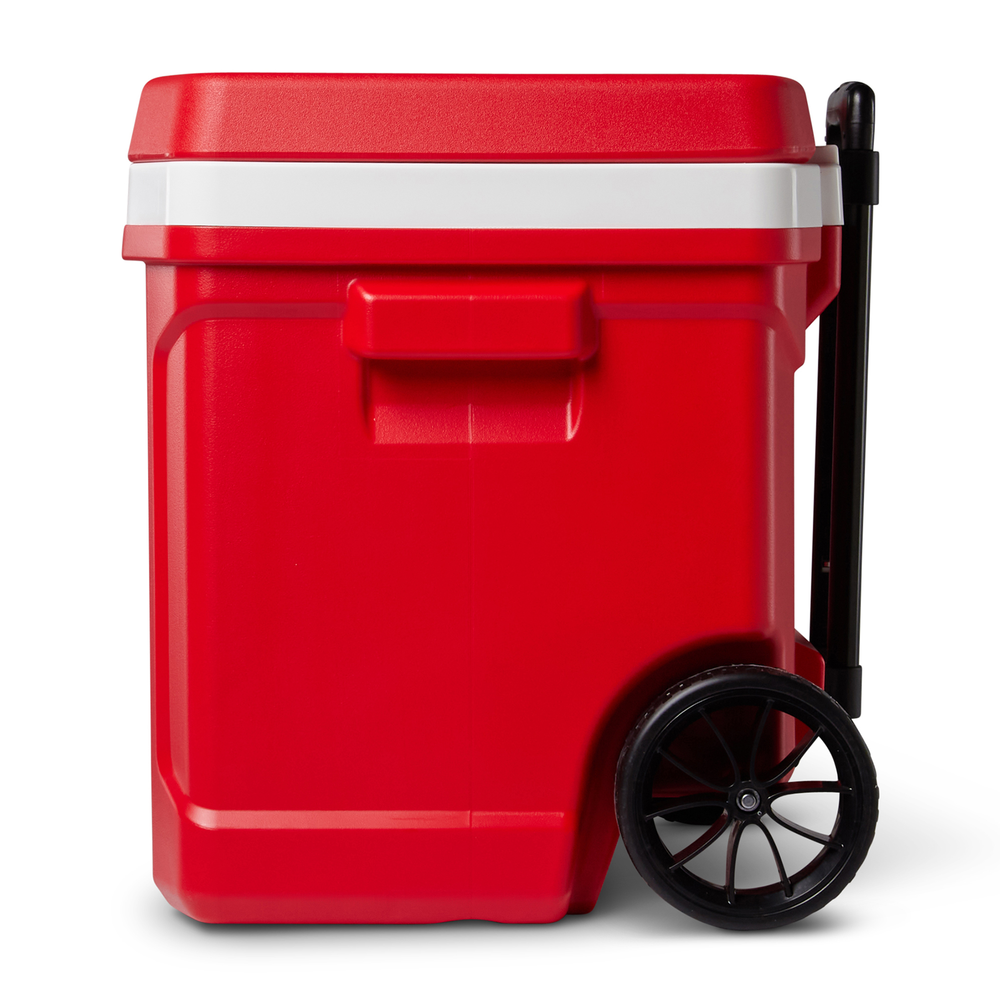 Picture of Igloo Profile II 60 Qt Roller Cooler - White-Red Star