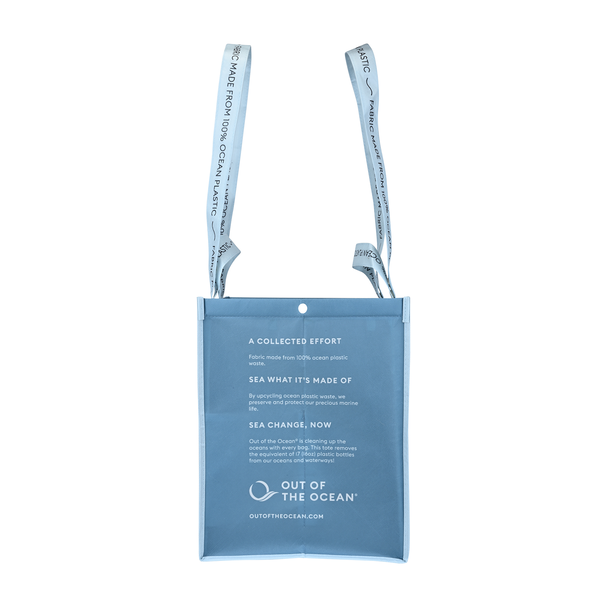 Picture of Out of the Ocean Reusable XL Shopper with Click N' Stay - Slate Grey
