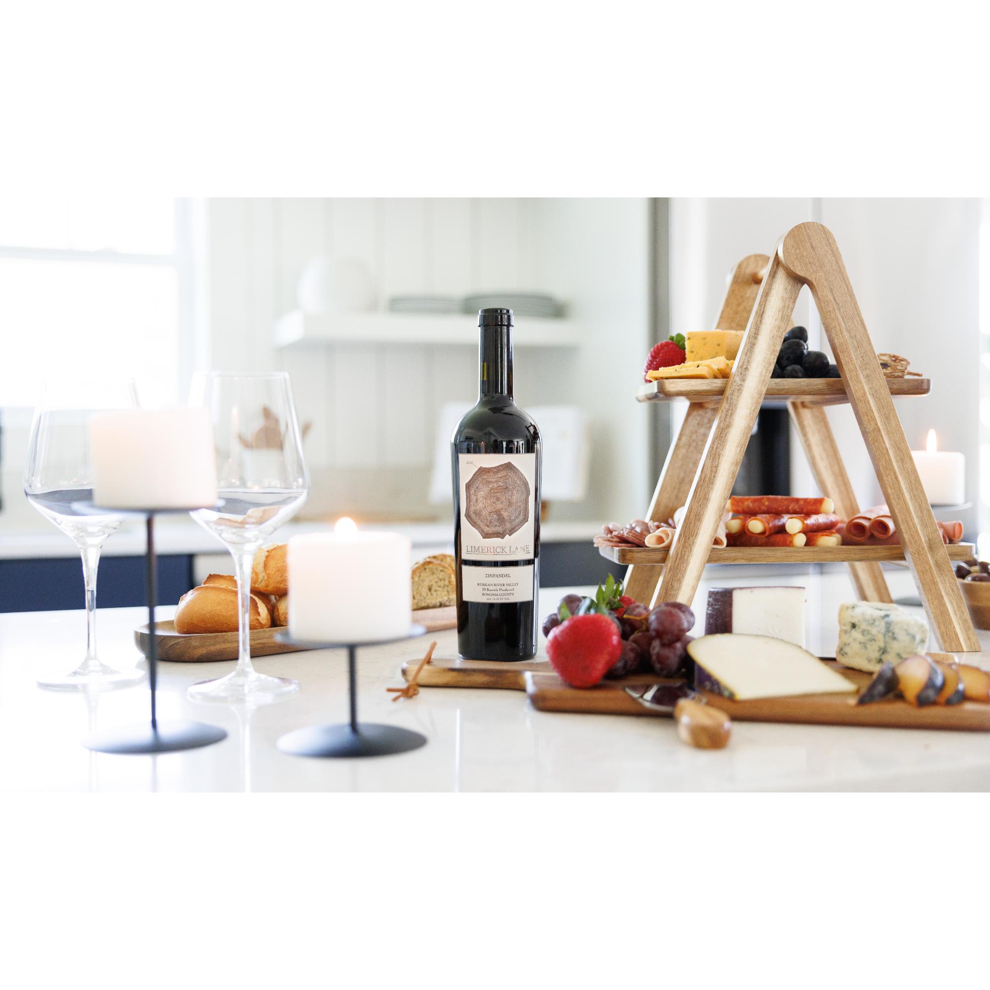Picture of La Cuisine 2 Tier Serving Tray - Wood