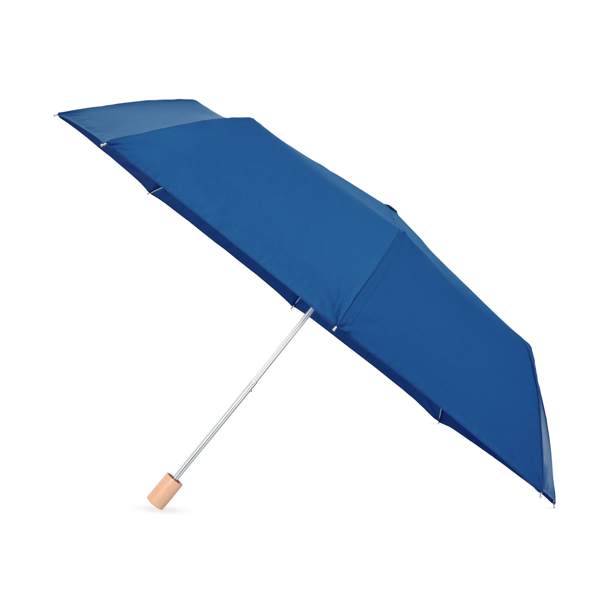 Picture of Elements 43" Recycled rPET Manual Folding Umbrella - Royal Blue